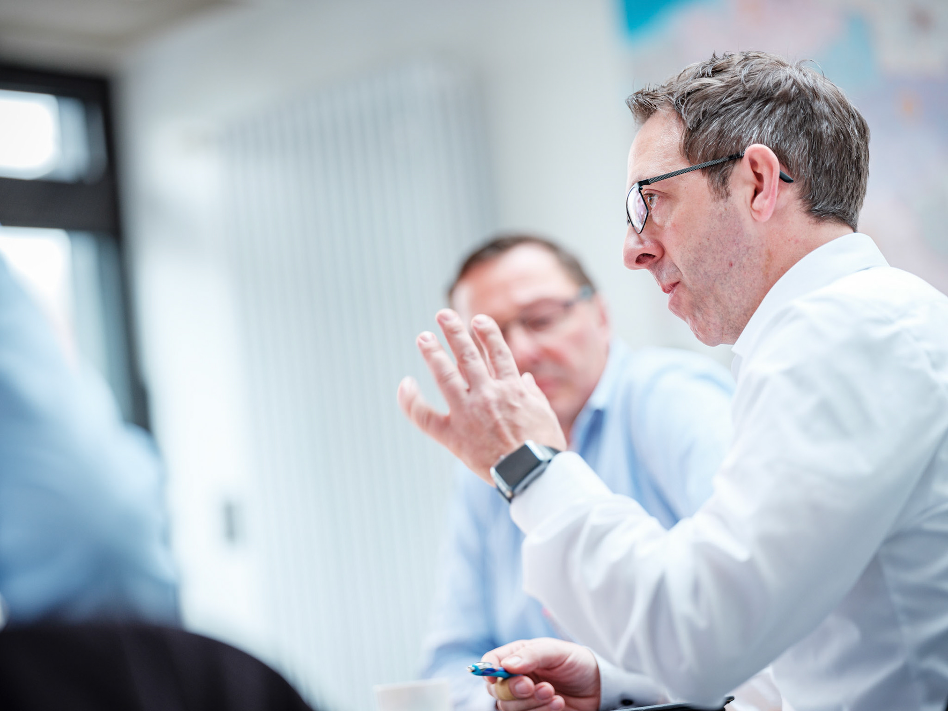 Titelgeschichte PVH vor Ort / Fa Schwendt am Mittwoch, 14.11.17  in Wertheim. Foto: Jakob Studnar