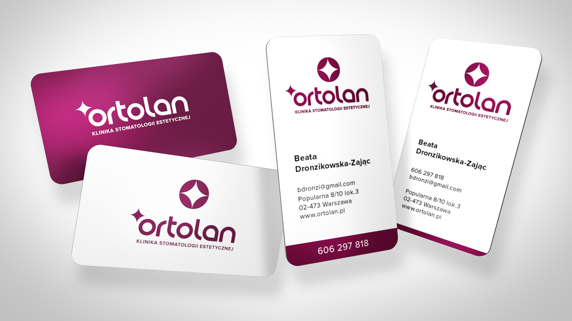 Ortolan - wizytówki