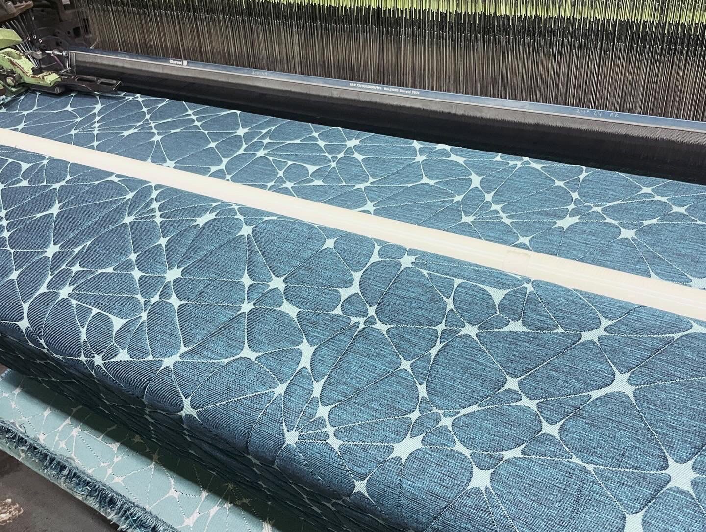 Weaving at Valdese Weavers for Rowe