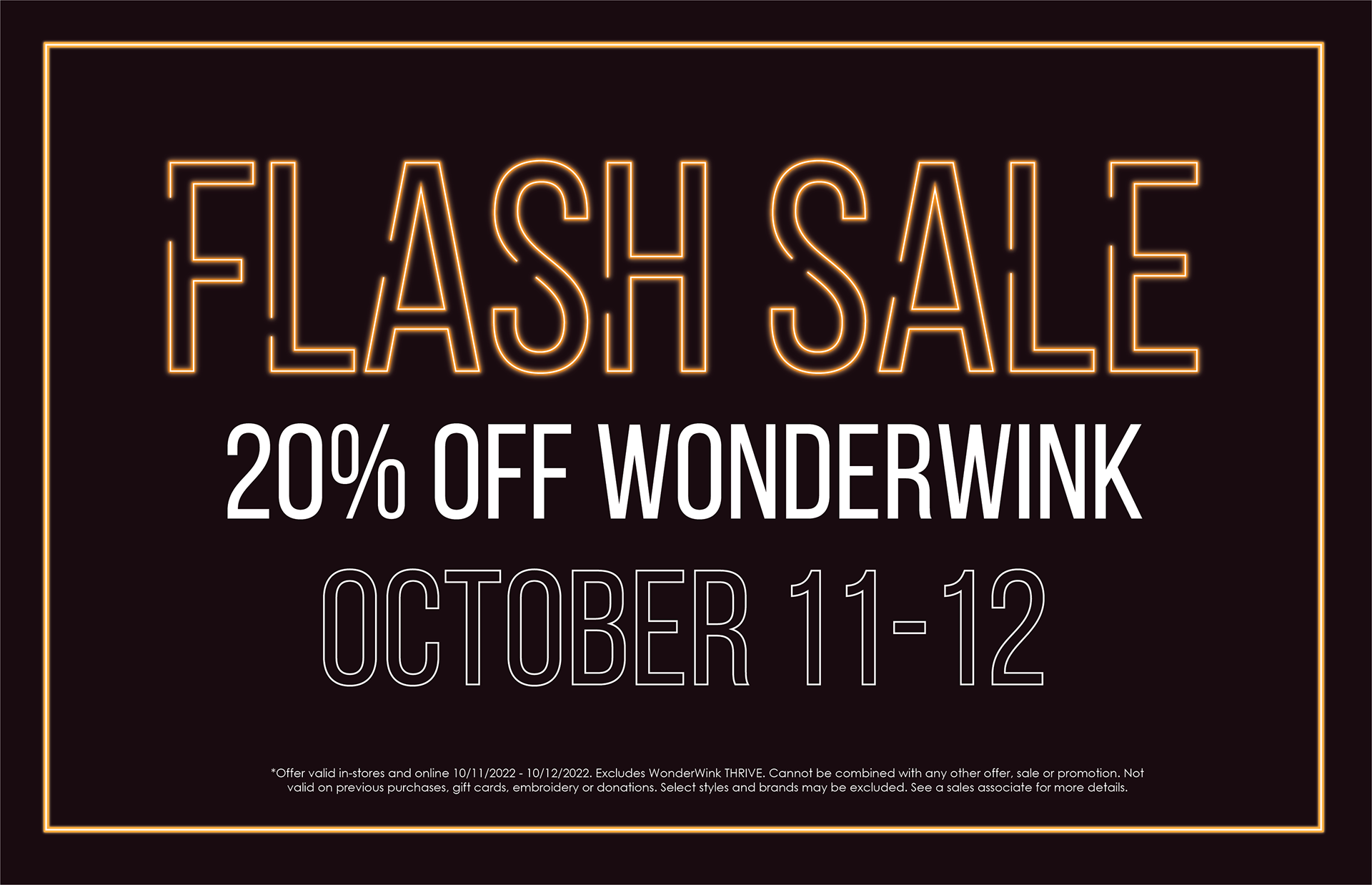 Flash Sale Campaign Sign