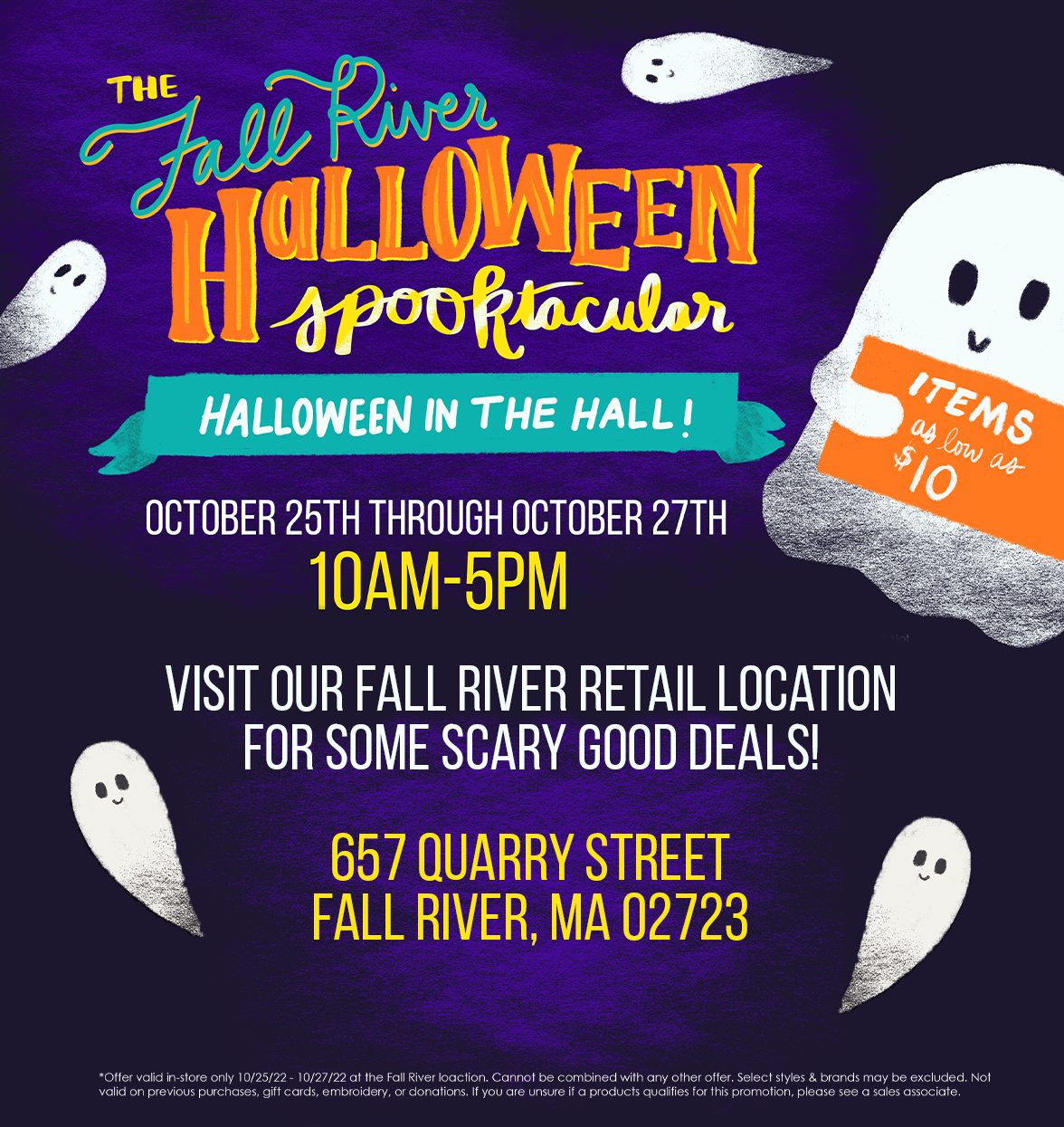 Halloween Spooktacular Email
