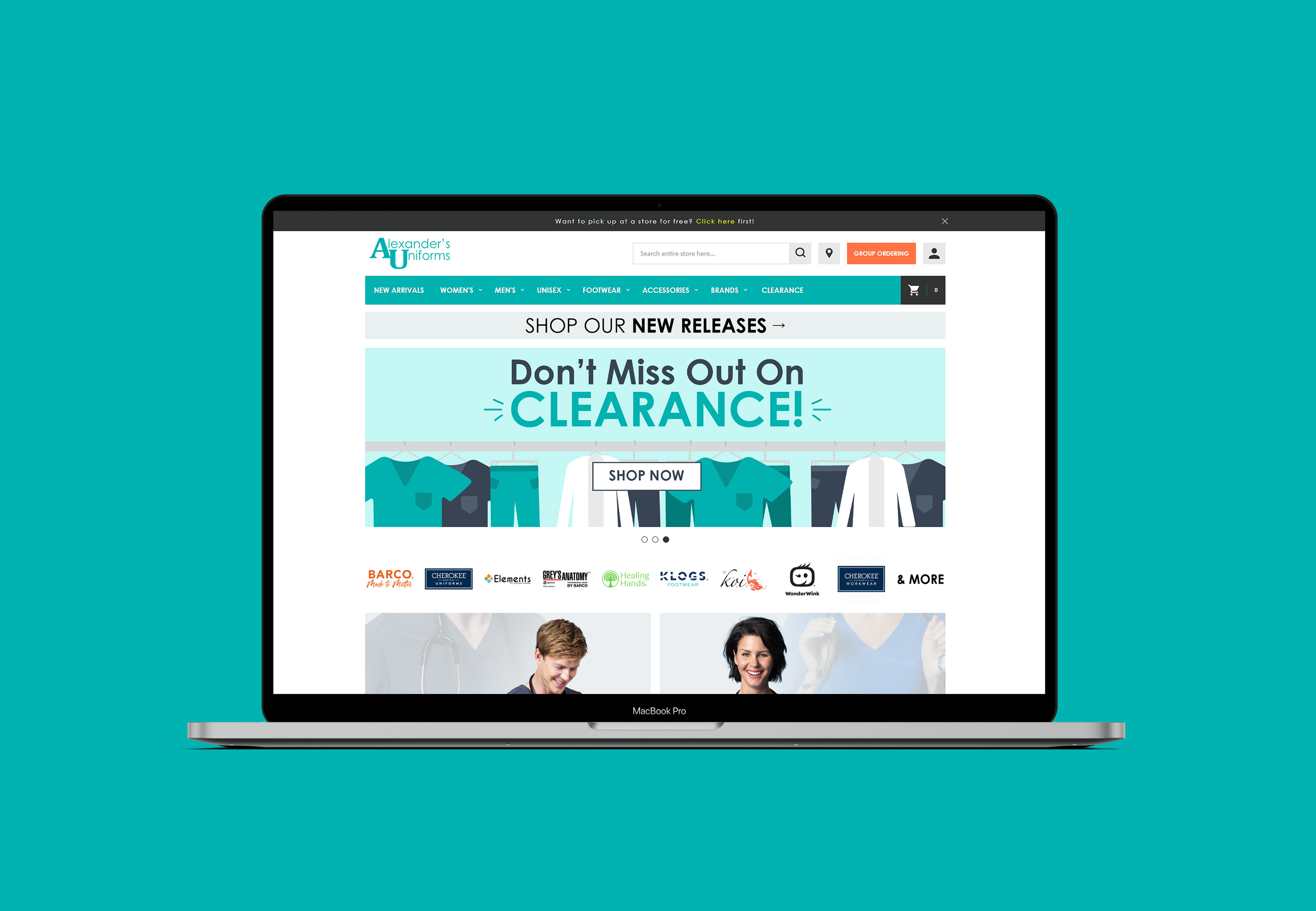 Clearance Web Banner