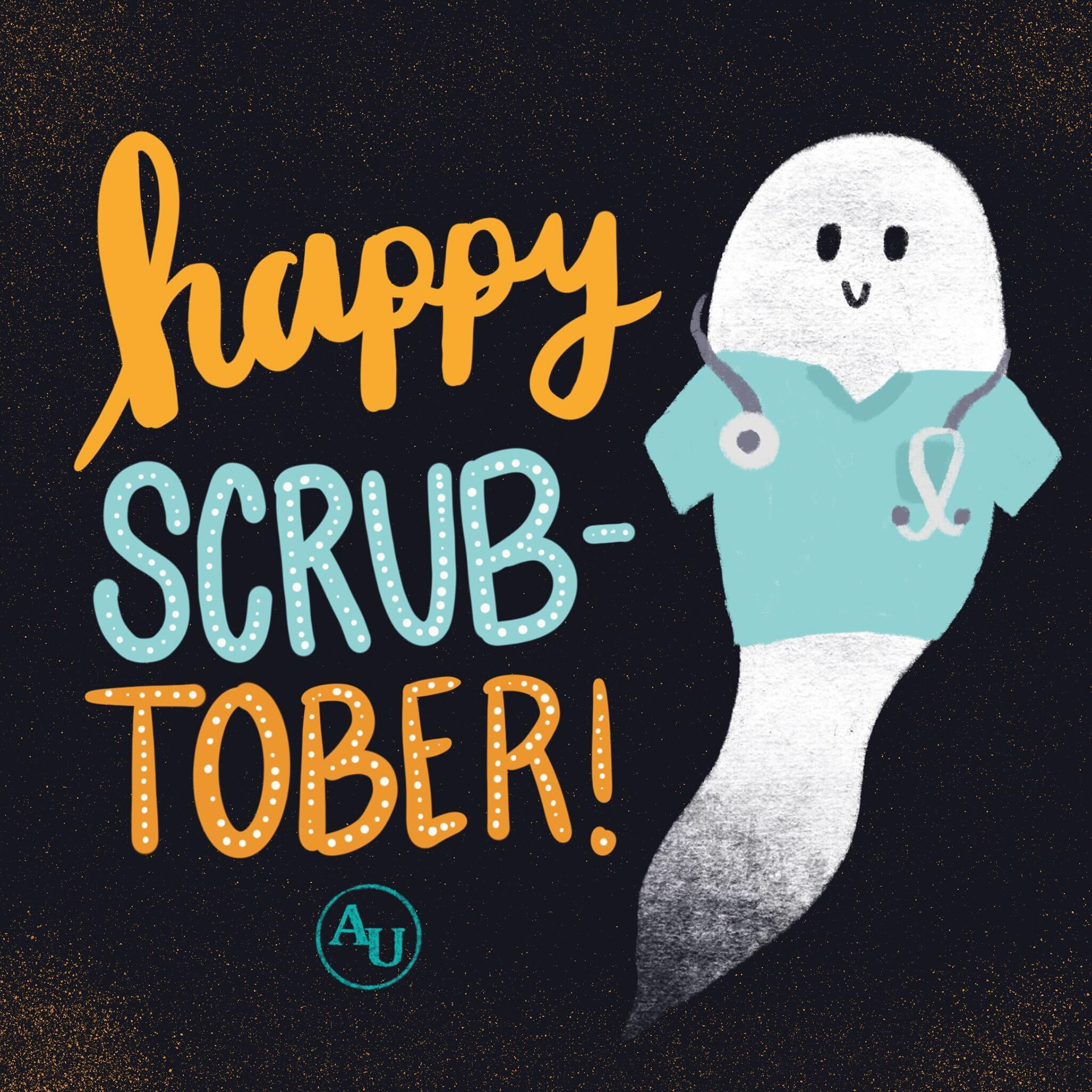 Scrubtober Social Post