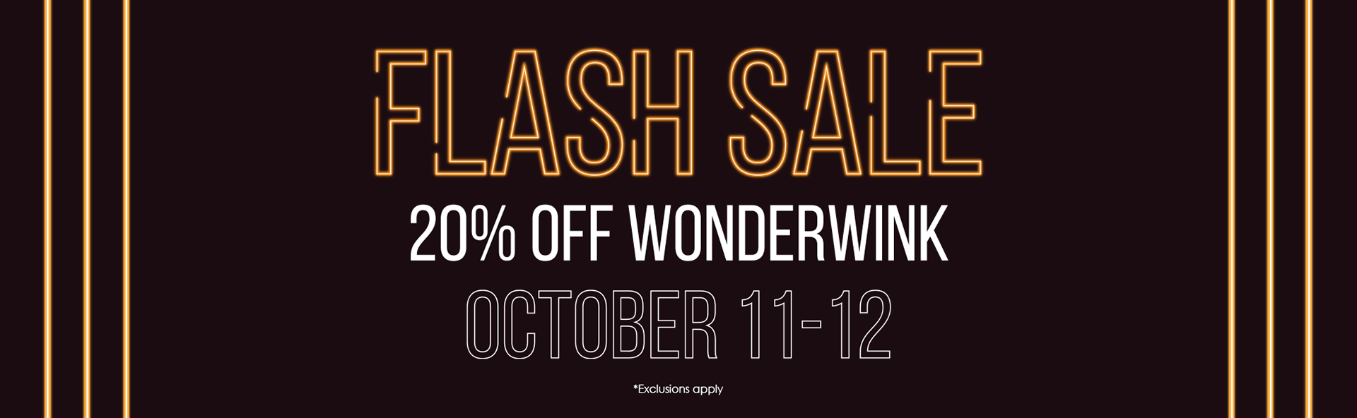 Flash Sale Website Banner