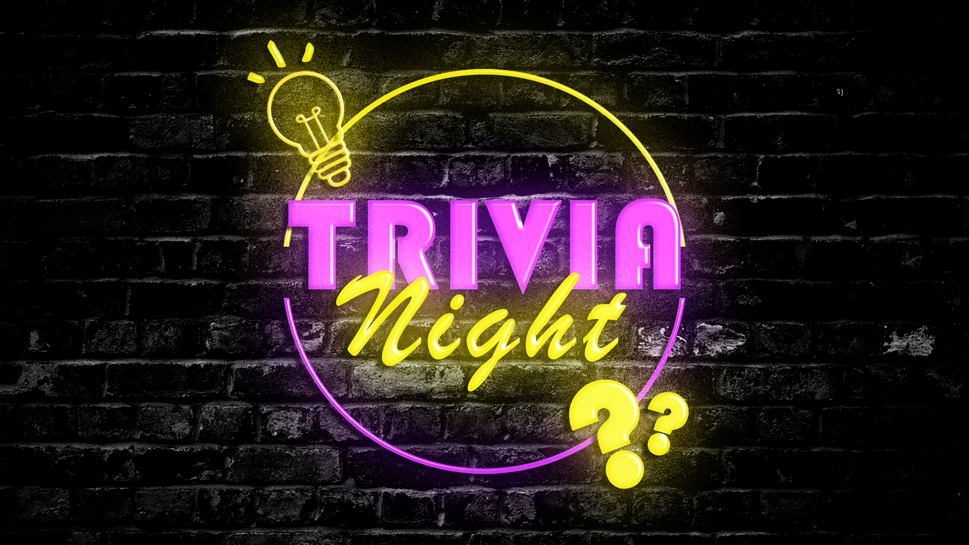 Logotipo Podcast Gameshow Trivia Night