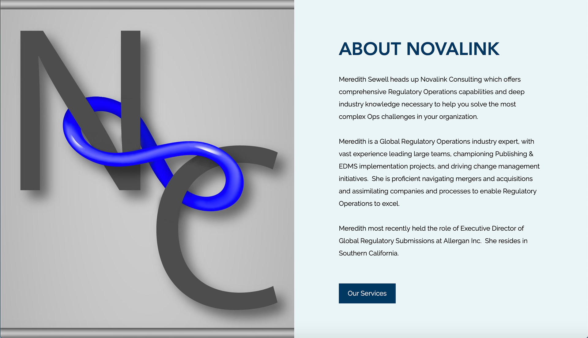 Logo for Novalink Consulting