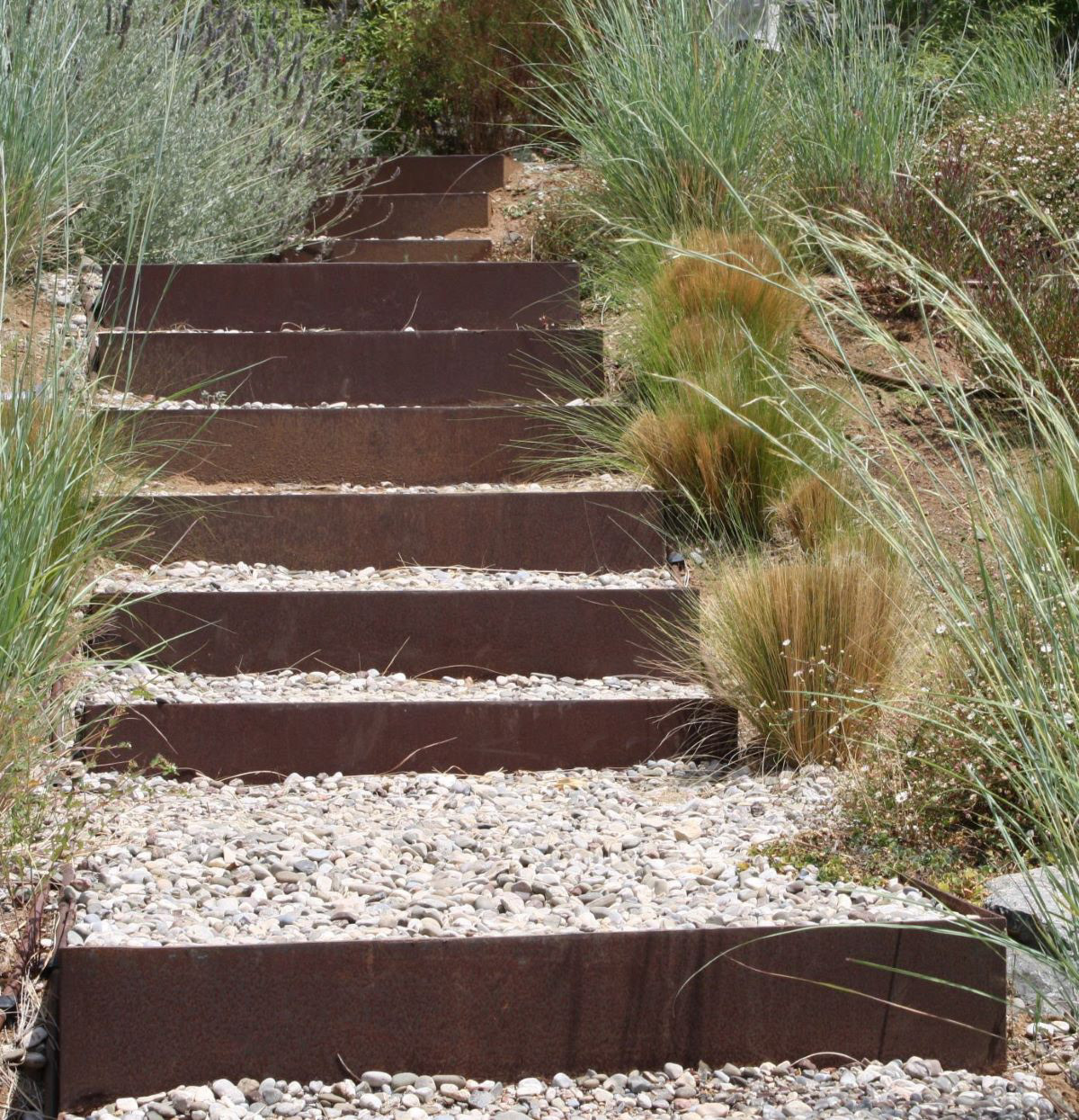 steel steps