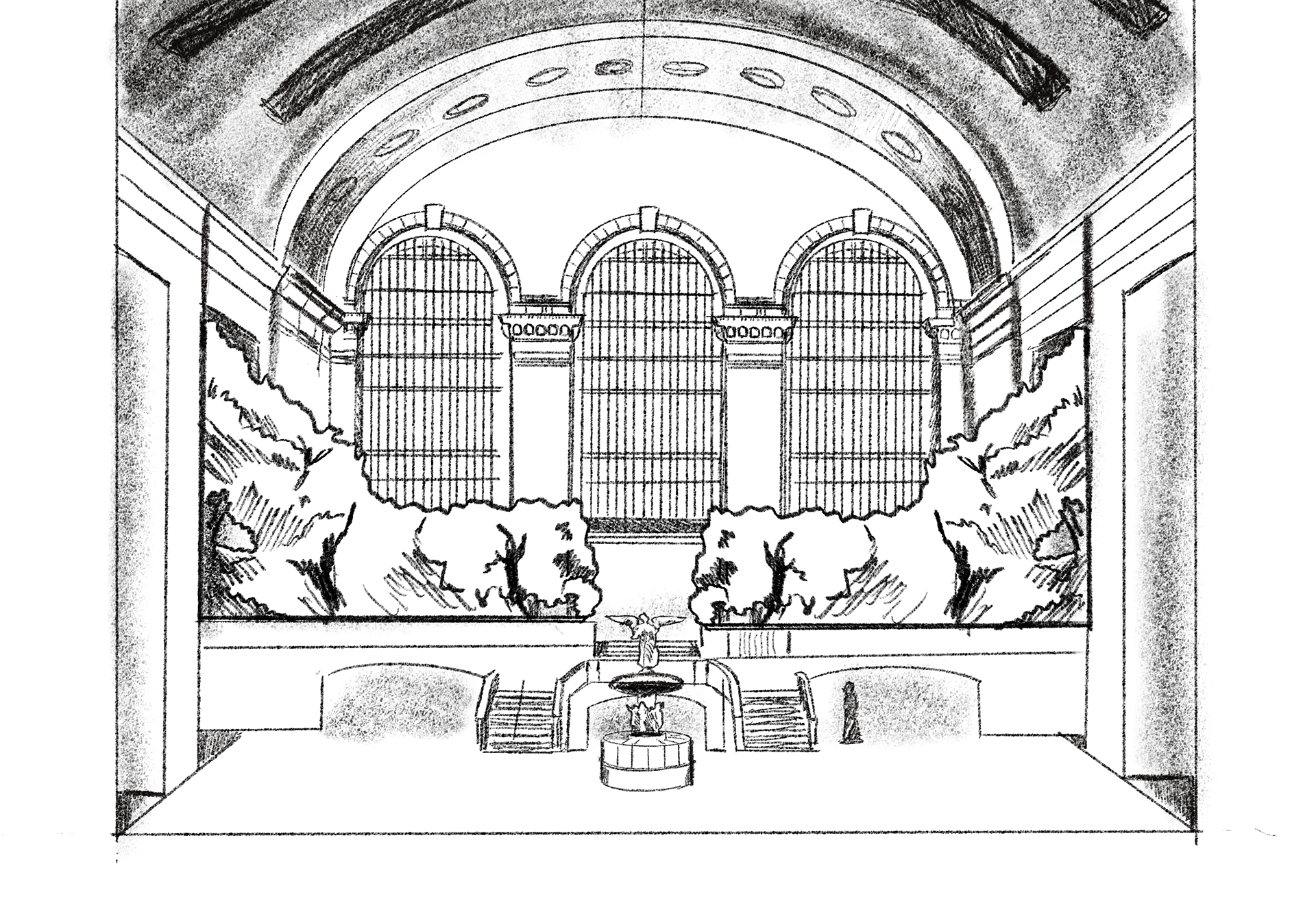 Park Scene Renderings