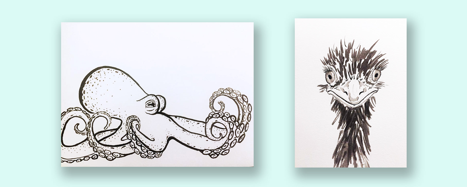 Pun_A_Day_Ink_Illustrations