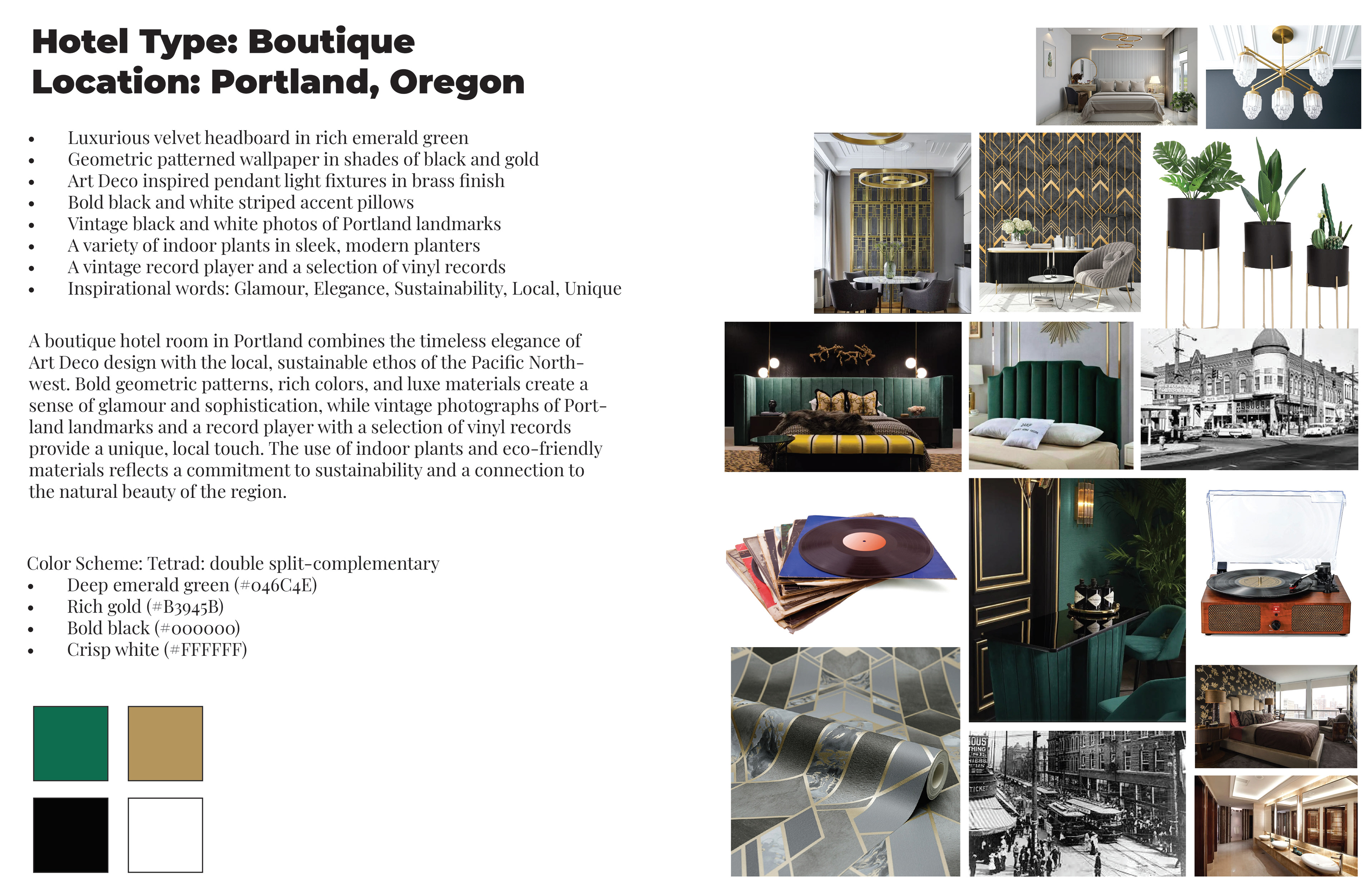 Mood-board for Poster