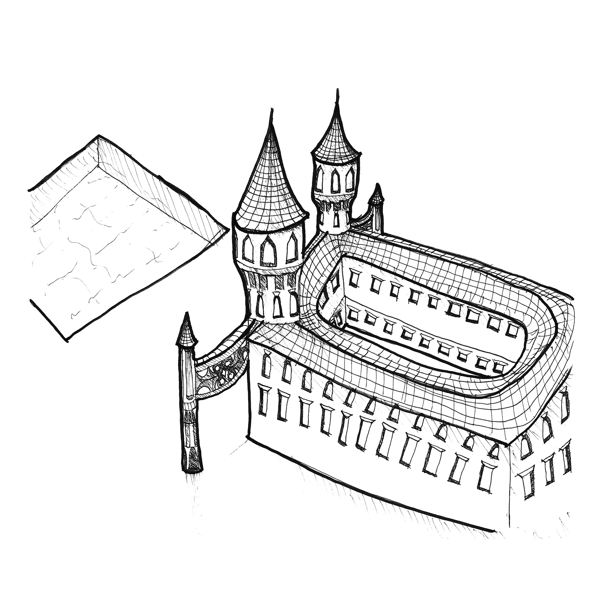 1 Hour Drawing, No Reference