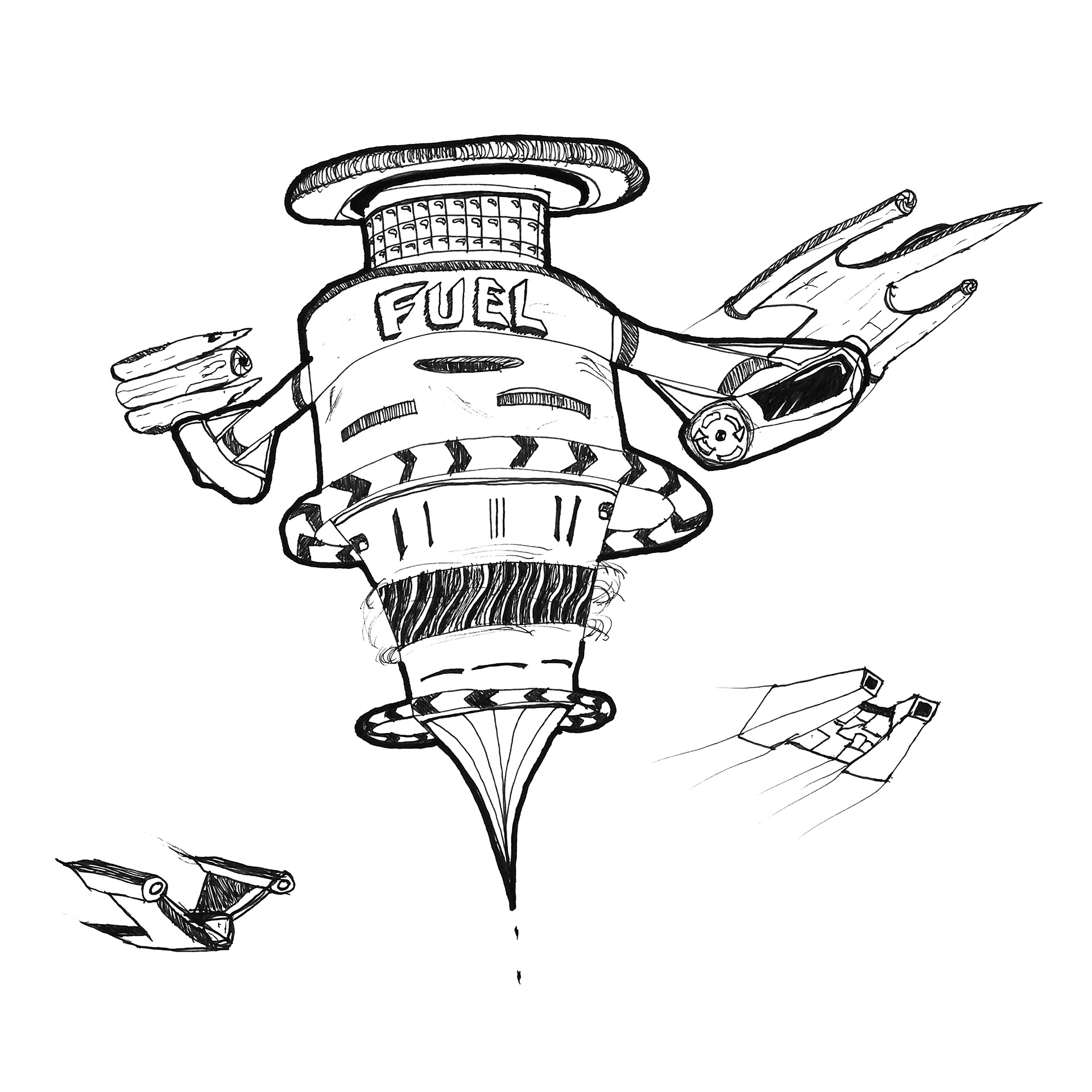 1 Hour Drawing, No Reference