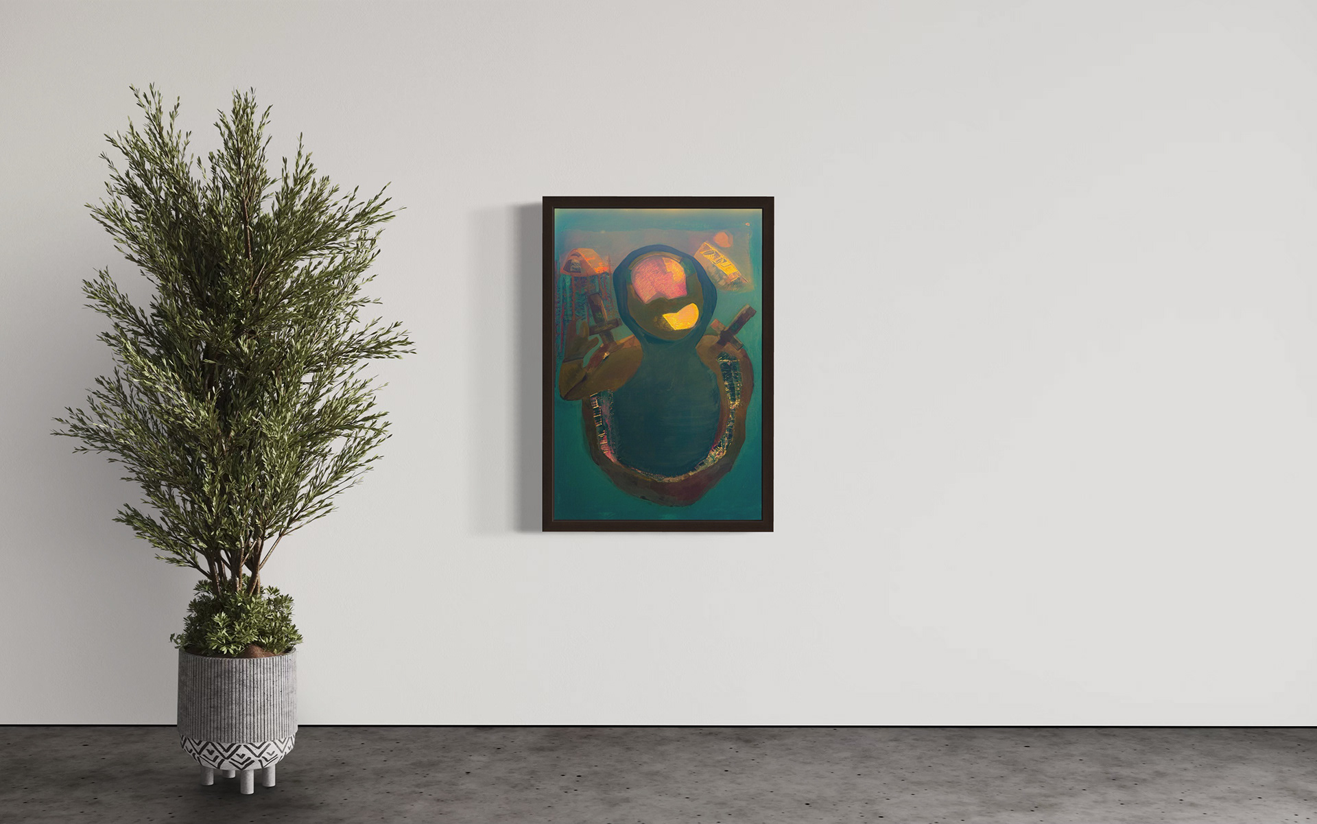 Cool Leo 24 x 36 Oil, On Canvas - $1900