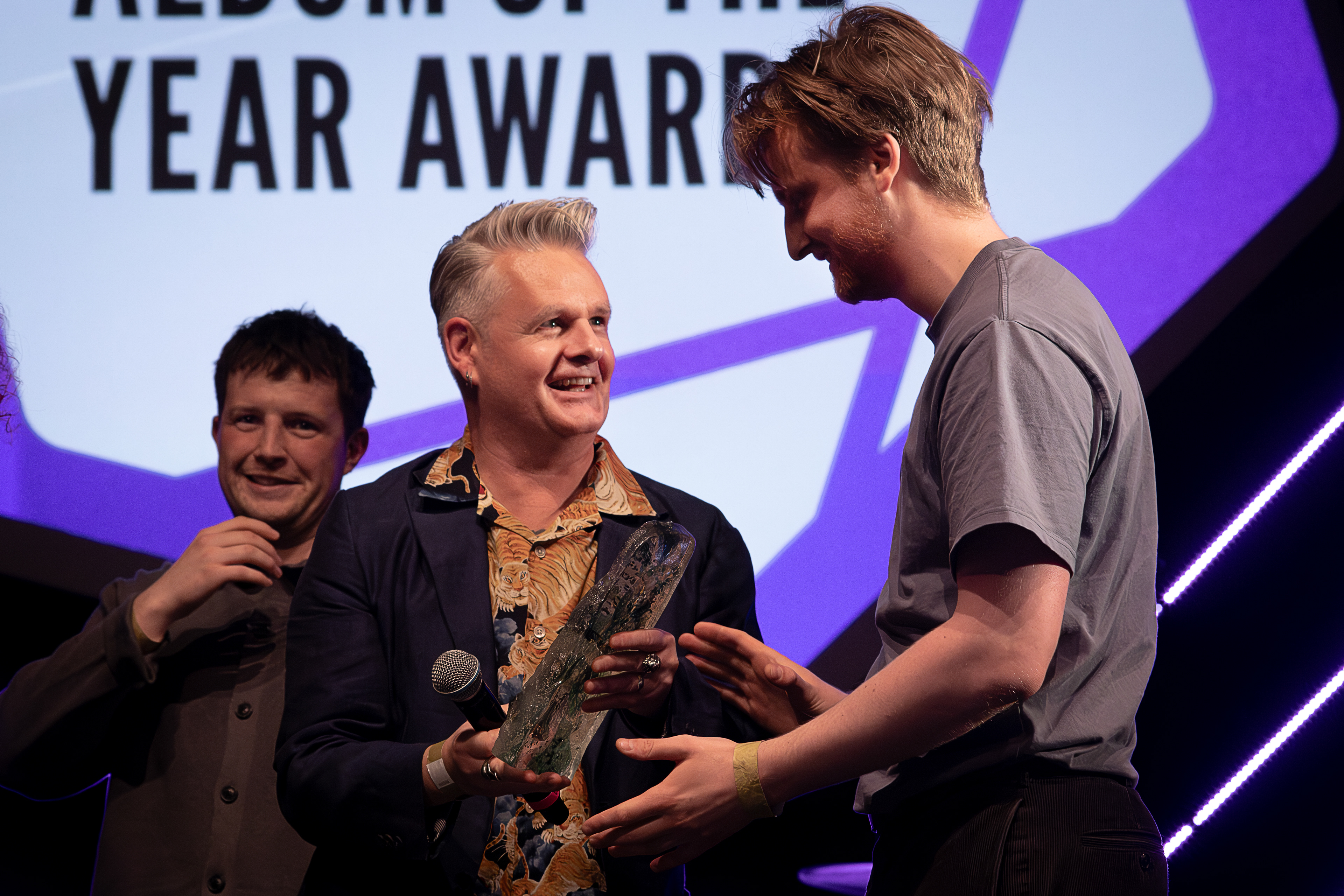rEDOLENT accepting the award for Scottish Album of the Year | The SAY Awards, October 2024