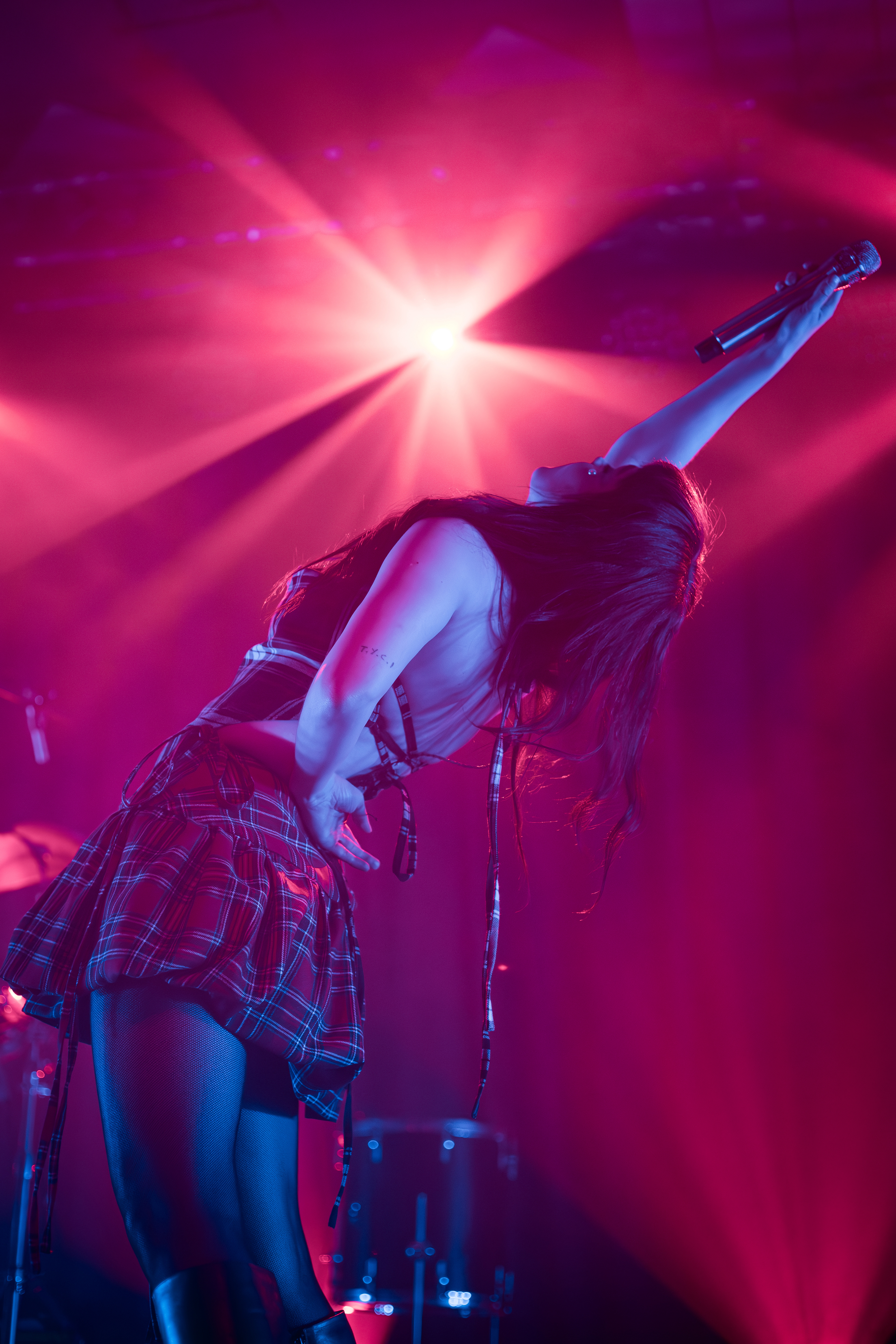 Lauren Mayberry performing at Barrowland Ballroom, Glasgow, 20/03/25