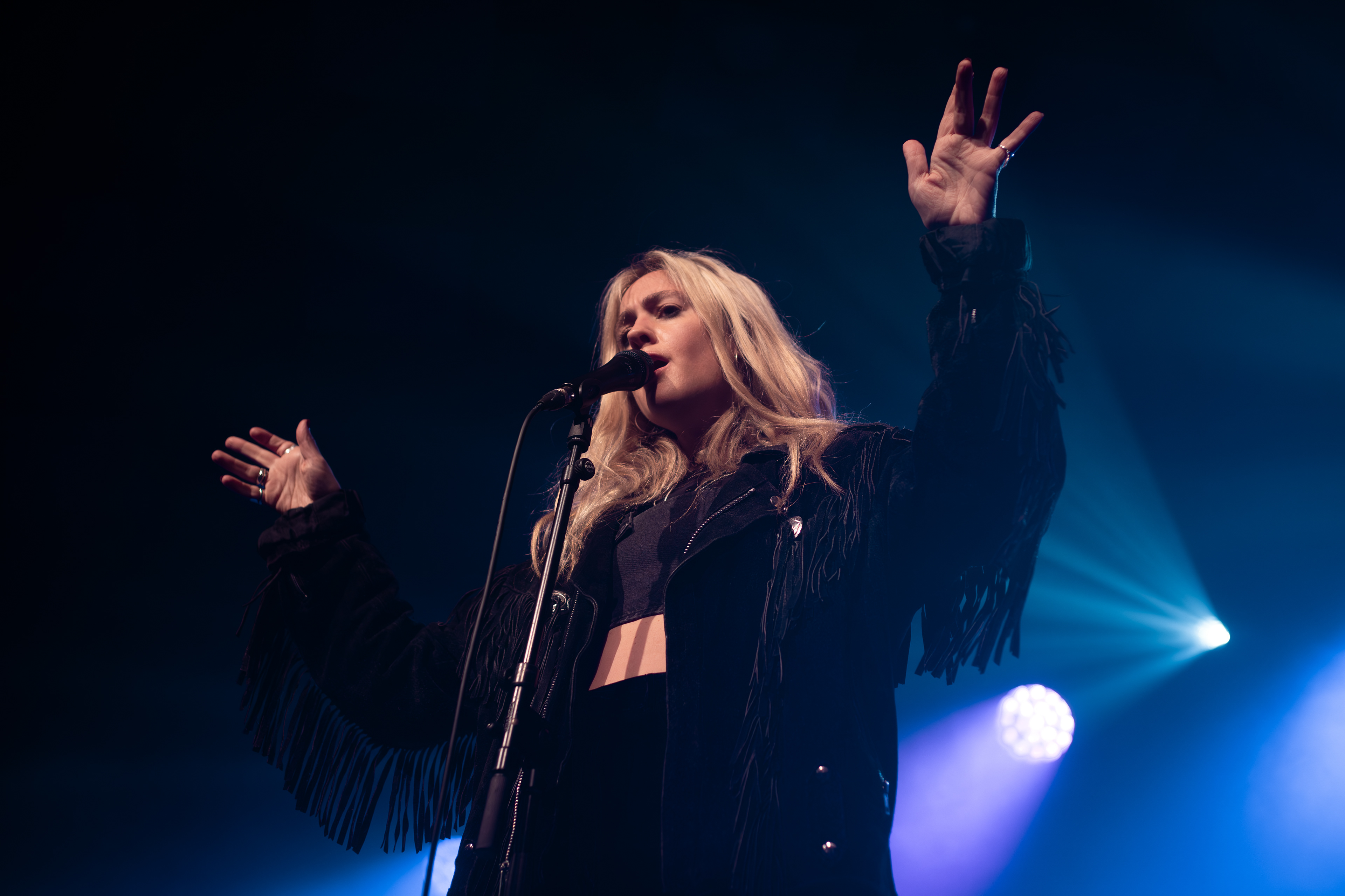 WØLFFE performing at Barrowland Ballroom, Glasgow, 20/03/25