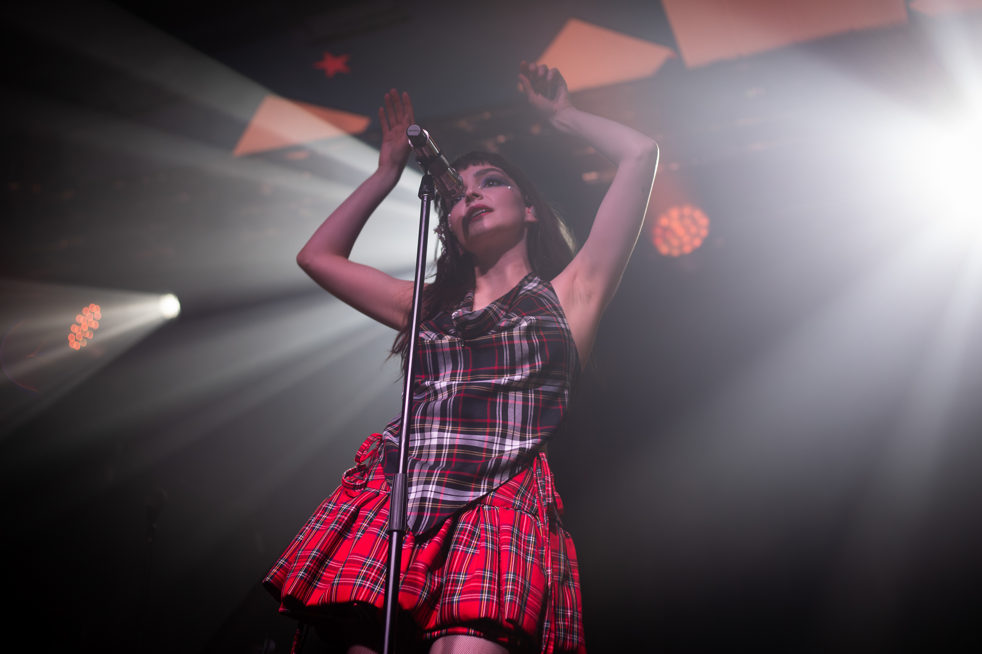Lauren Mayberry performing at Barrowland Ballroom, Glasgow, 20/03/25