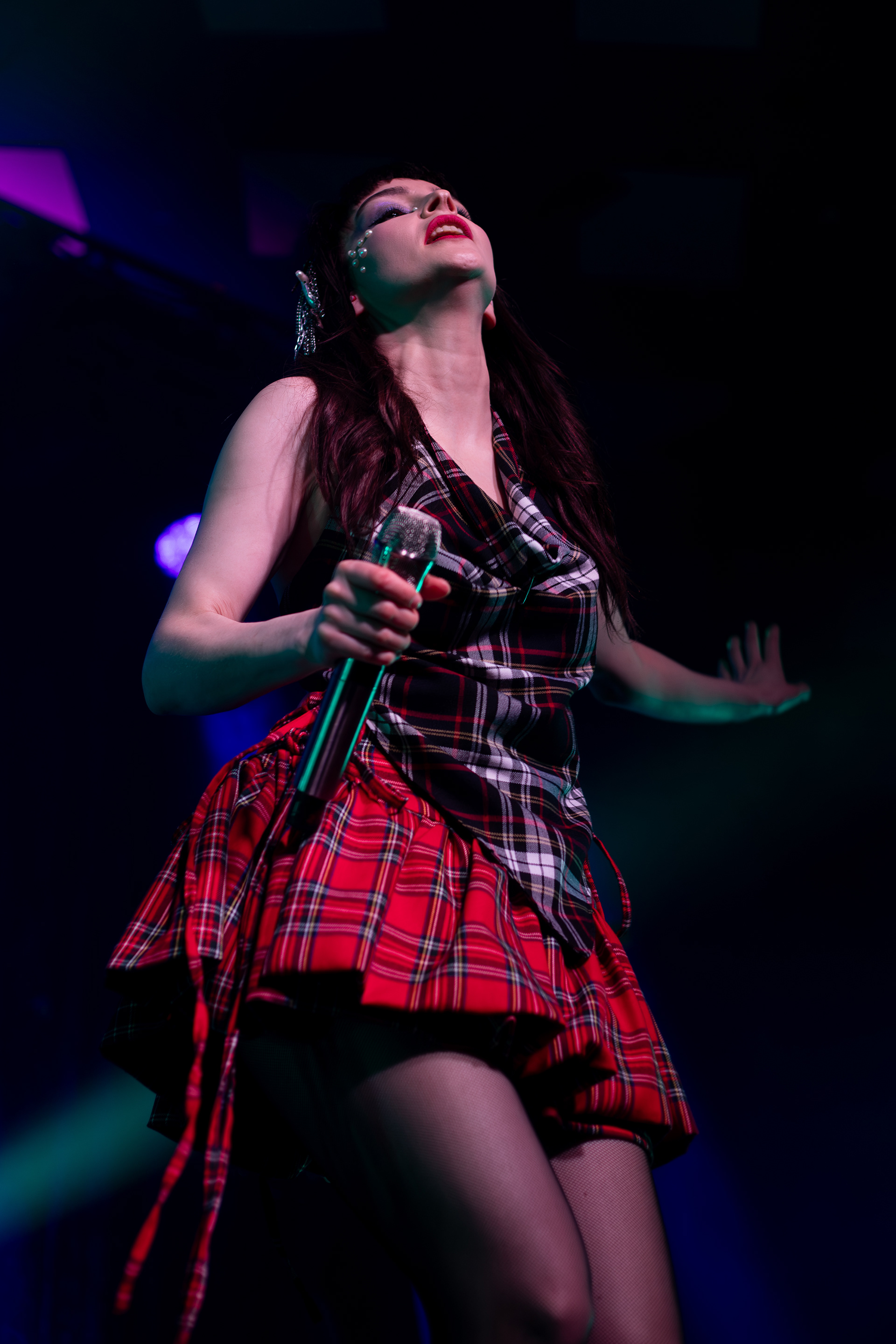 Lauren Mayberry performing at Barrowland Ballroom, Glasgow, 20/03/25