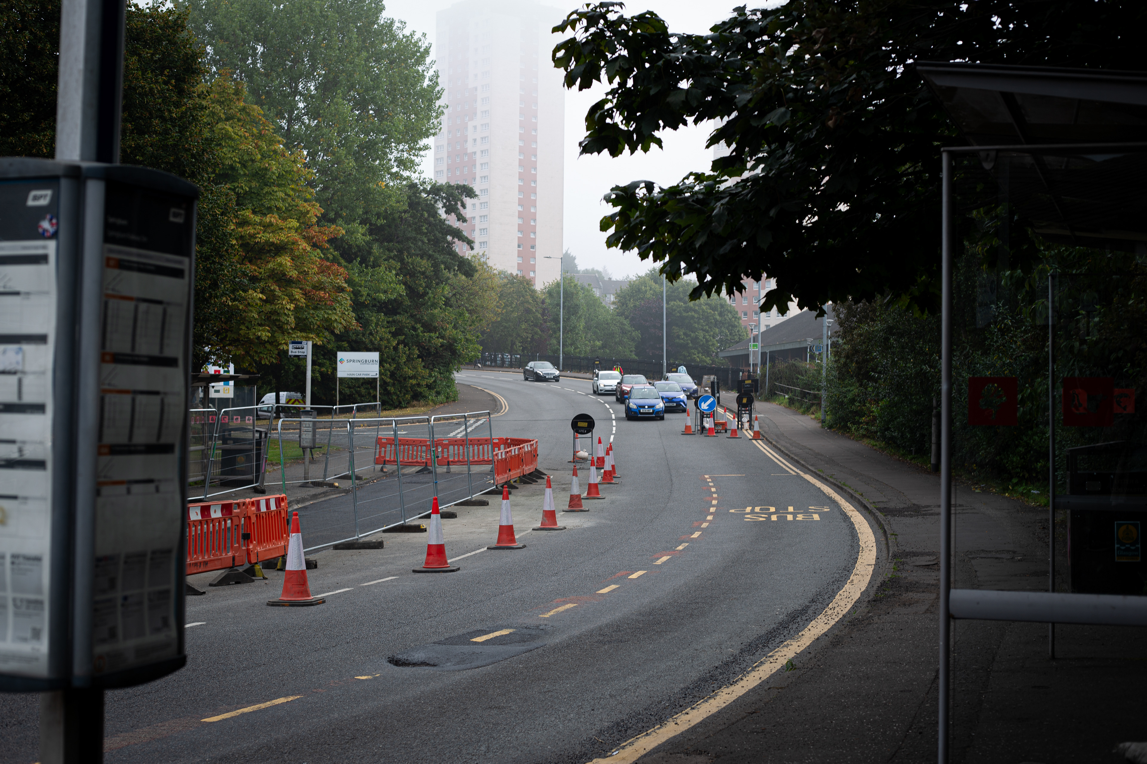 Low Mist at Atlas Road, Springburn | September 2023