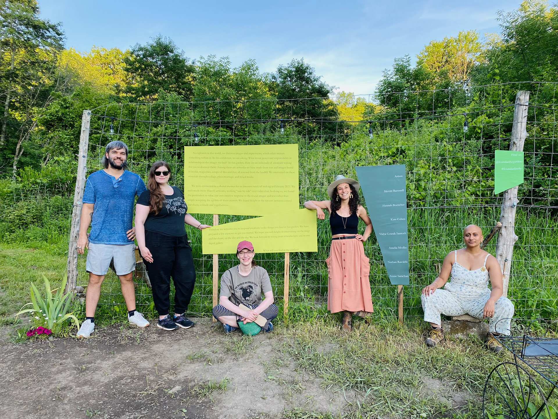 Artists & Co-Curators: Nathan Ratcliffe, Kate Cohen, Annie Sarachan, Amelia Modlin & Vidya Cowsik Santosh, Amelia Modlin