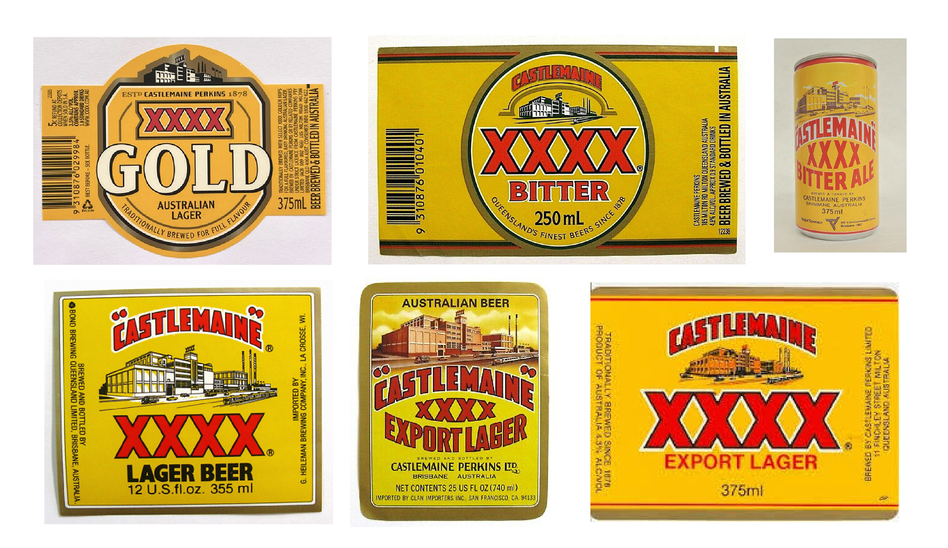 Historical Castlemaine Building Illustrations