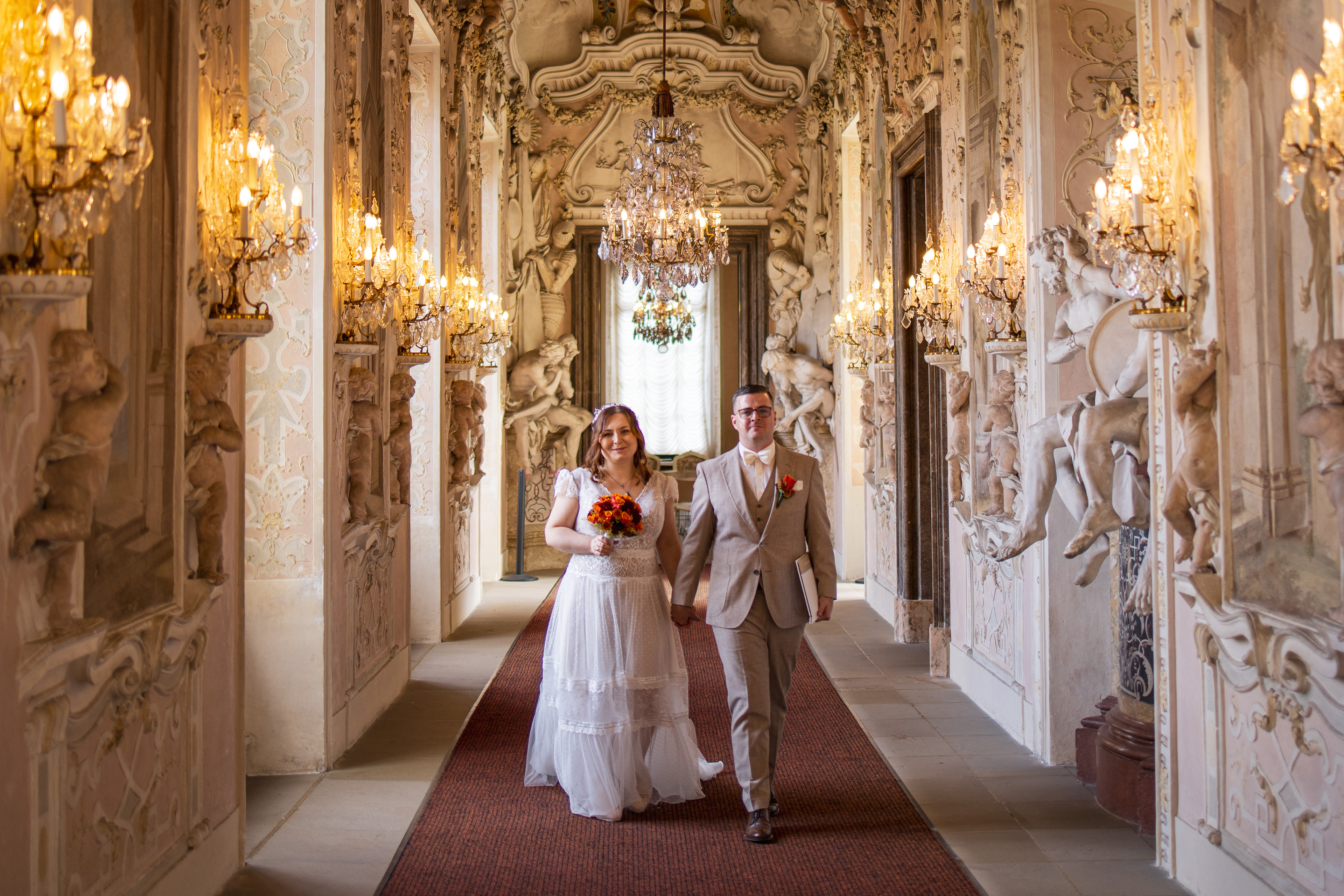 Trauung im Schloss Ludwigsburg. Schon schön!