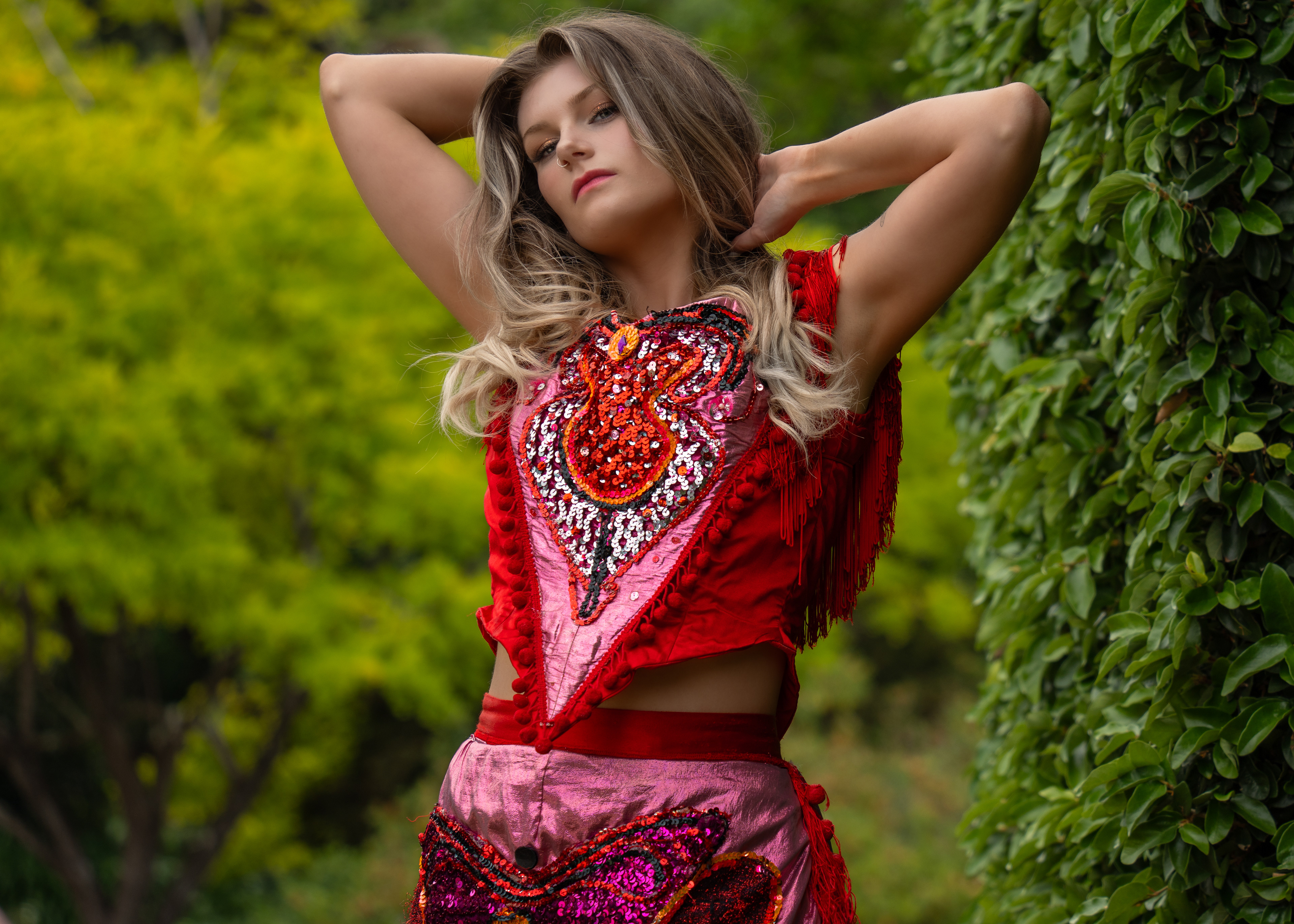 "Fashion @ the Wollongong Botanic Gardens #8" Model: Mel Watts, 2023