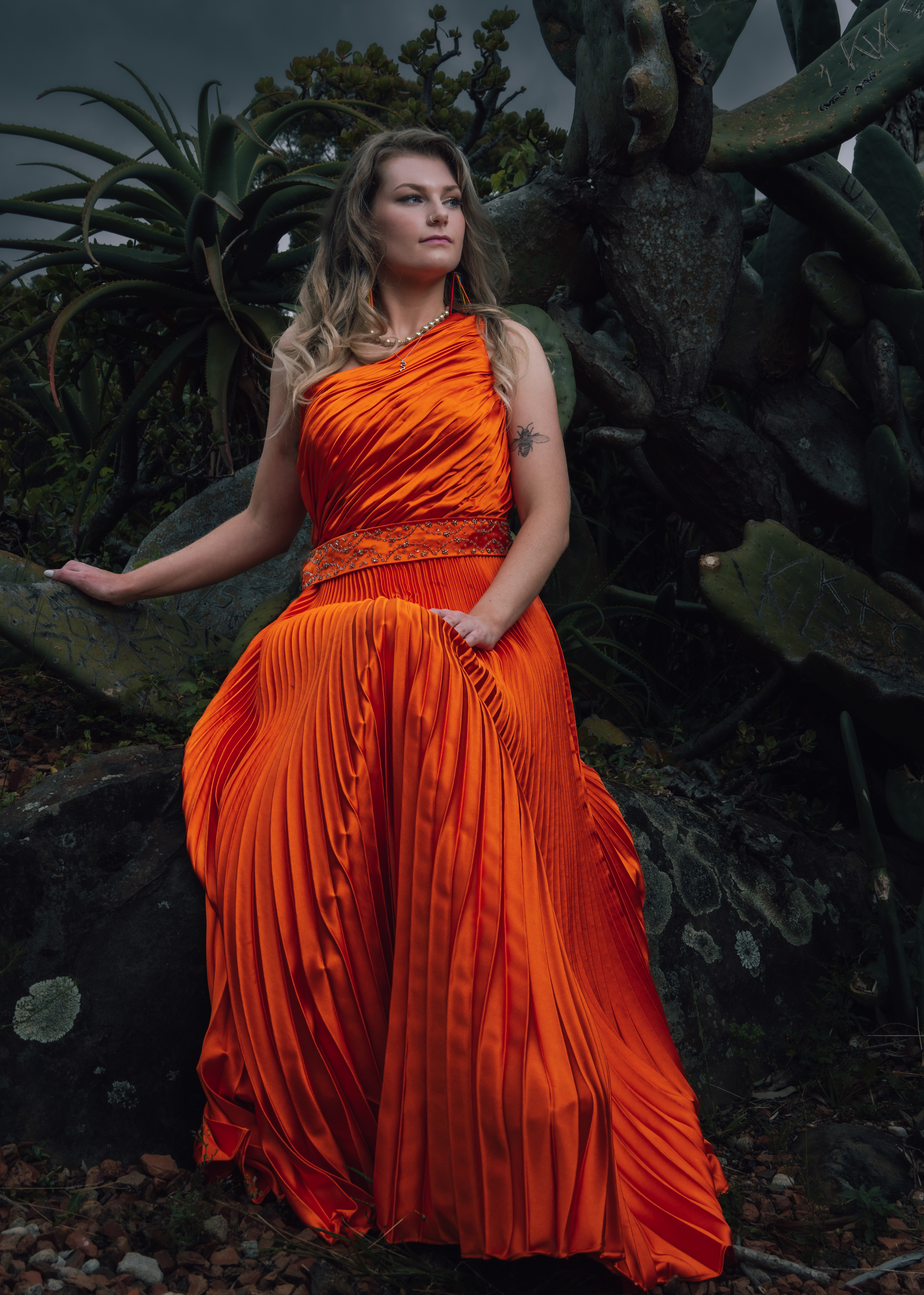 "Fashion @ the Wollongong Botanic Gardens #1" Model: Mel Watts, 2023