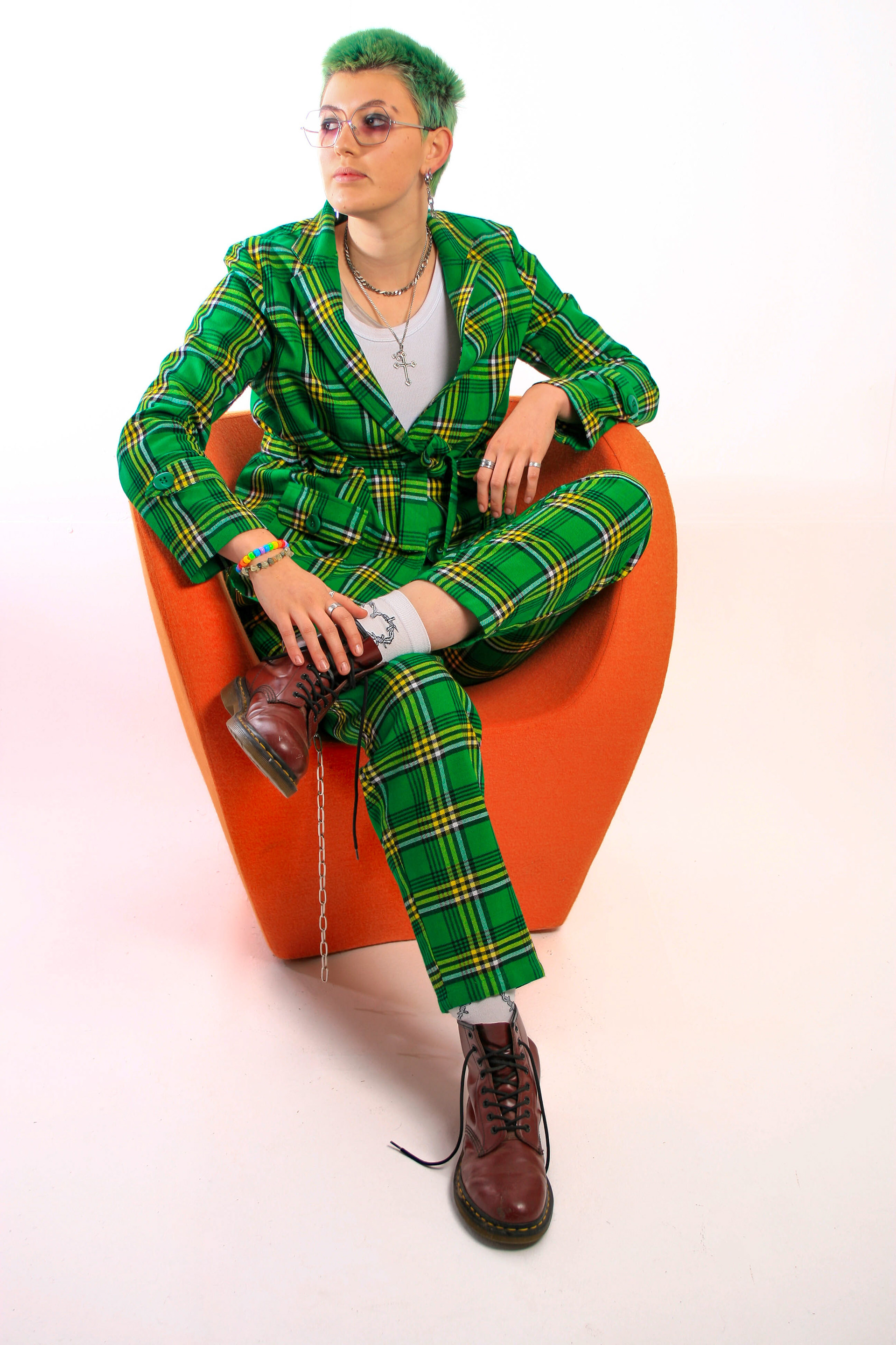 "Tartan" Inspired by Vivienne Westwood- Self Portrait, 2022
