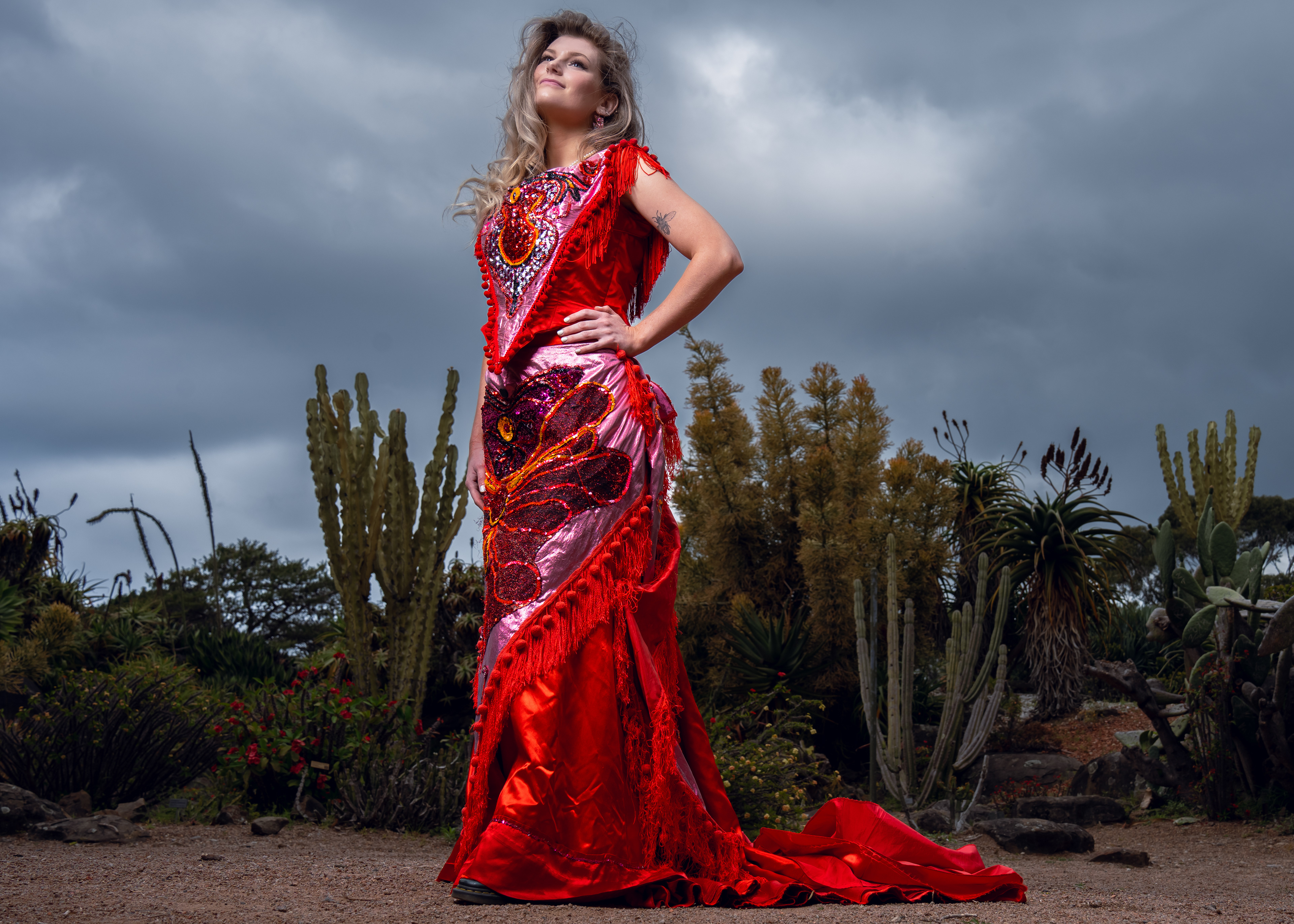 "Fashion @ the Wollongong Botanic Gardens #3" Model: Mel Watts, 2023