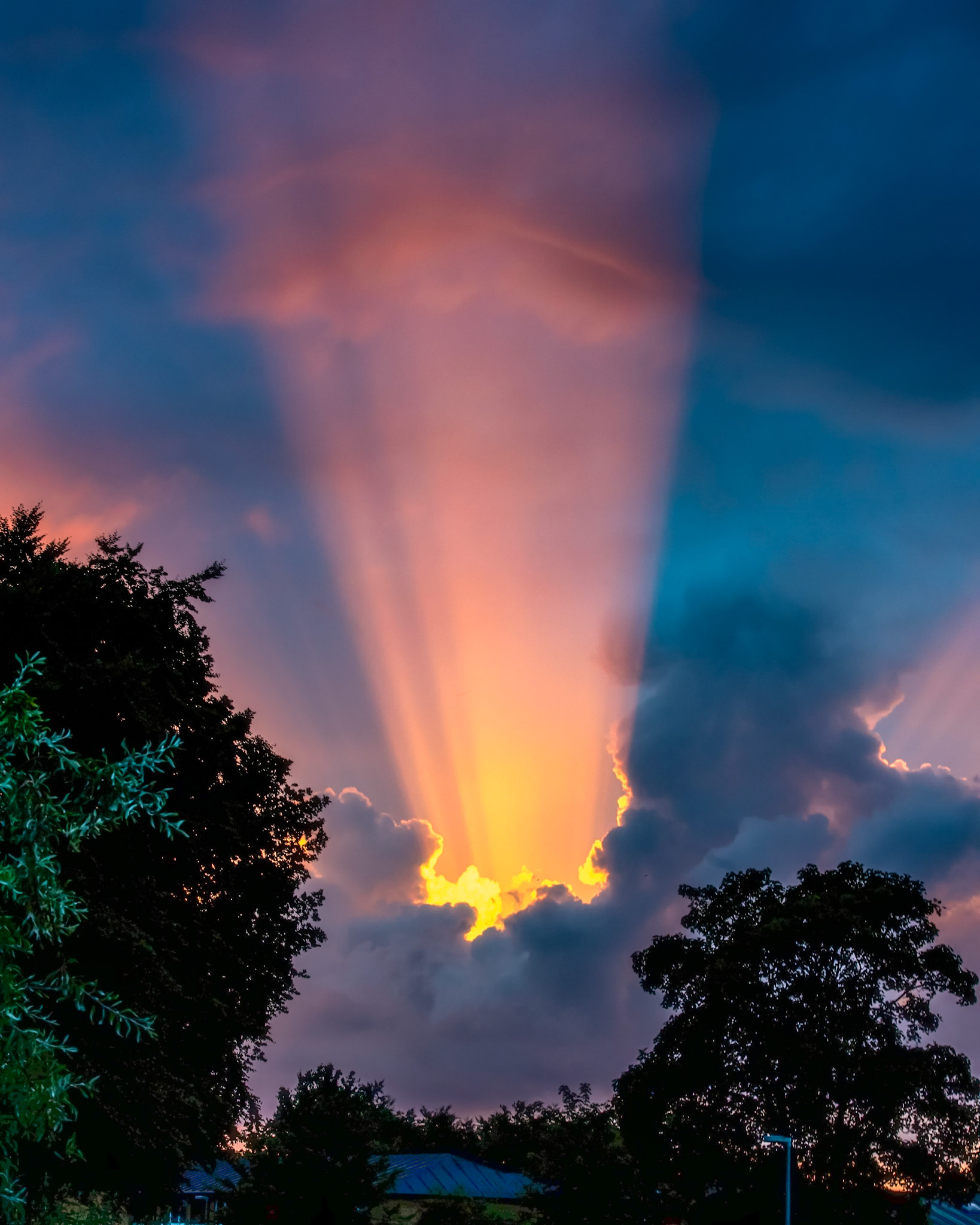 Rays after the Rain