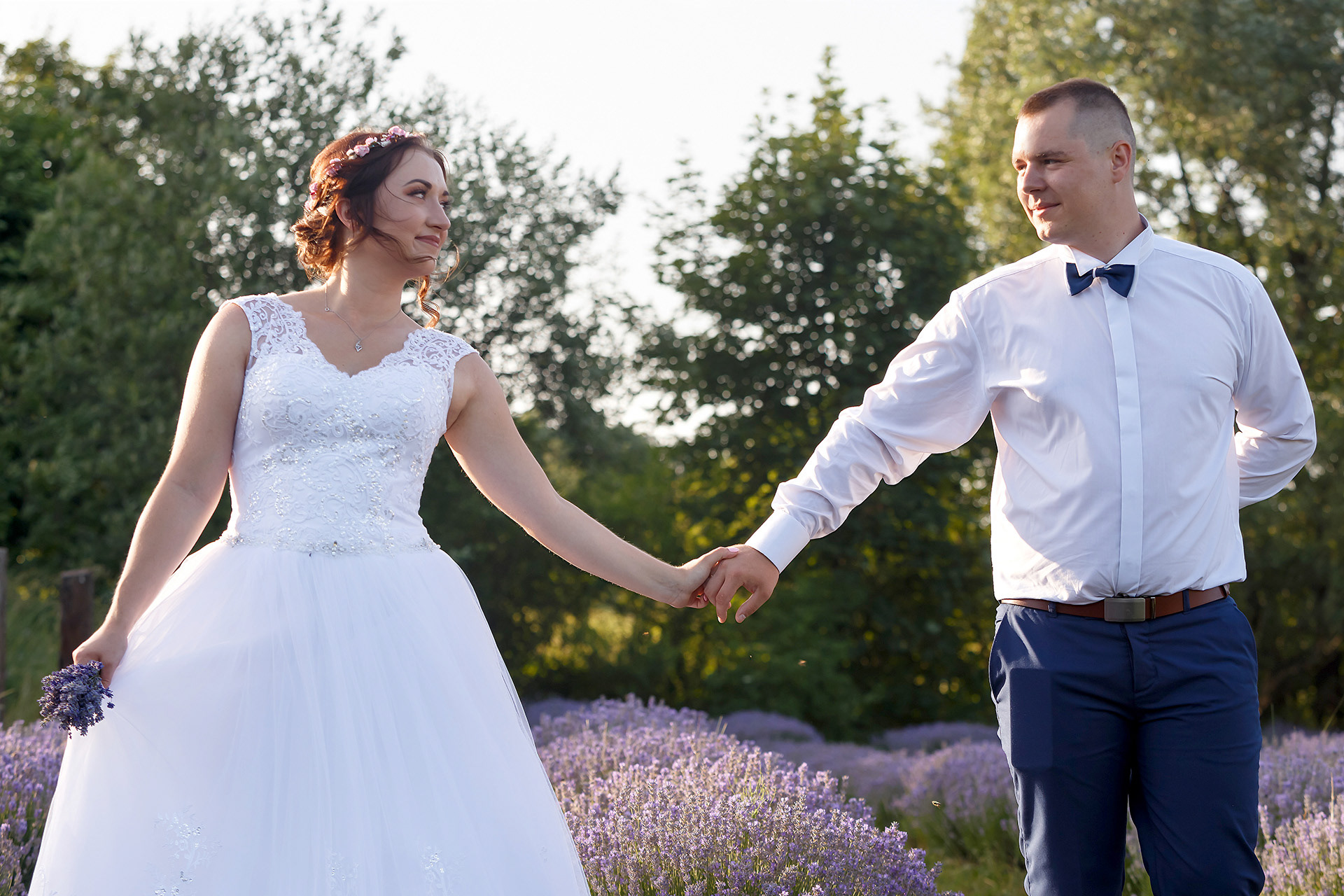 Izabela i Daniel - sesja w lawendzie