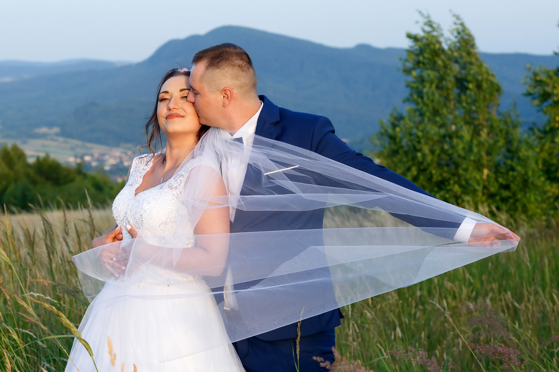 Izabela i Daniel - zachód słońca