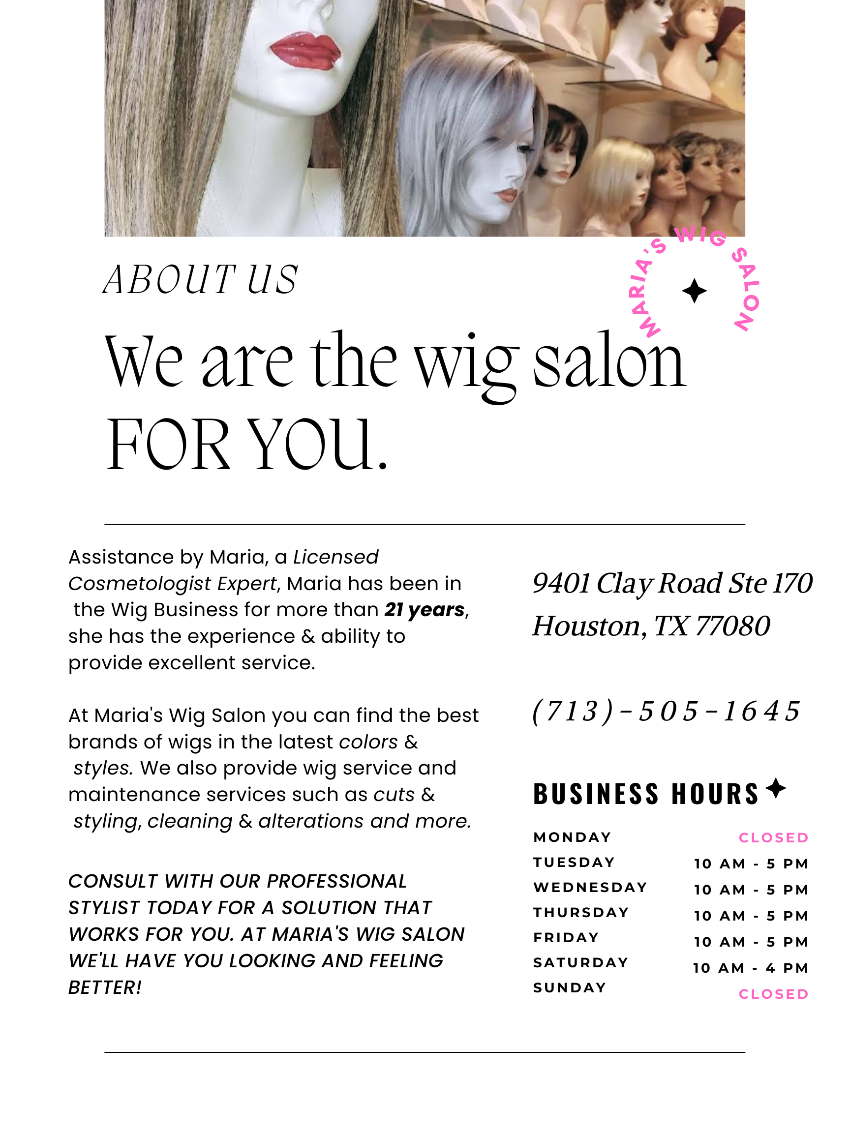 Maria's Wig Salon