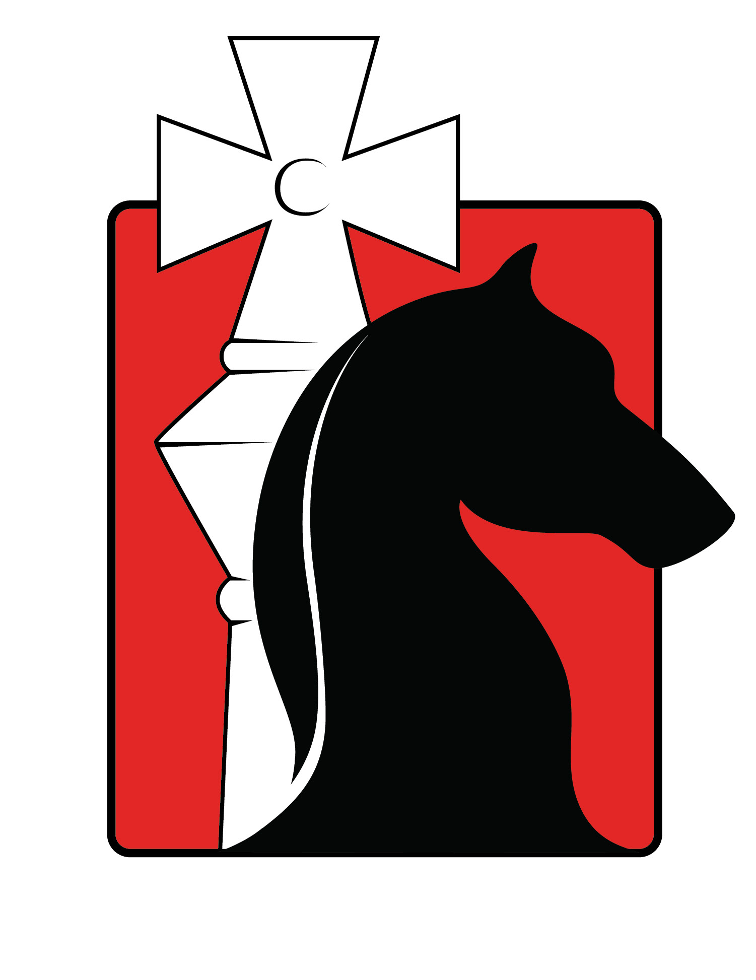 Logo design for Kings and Knights Chess Club.