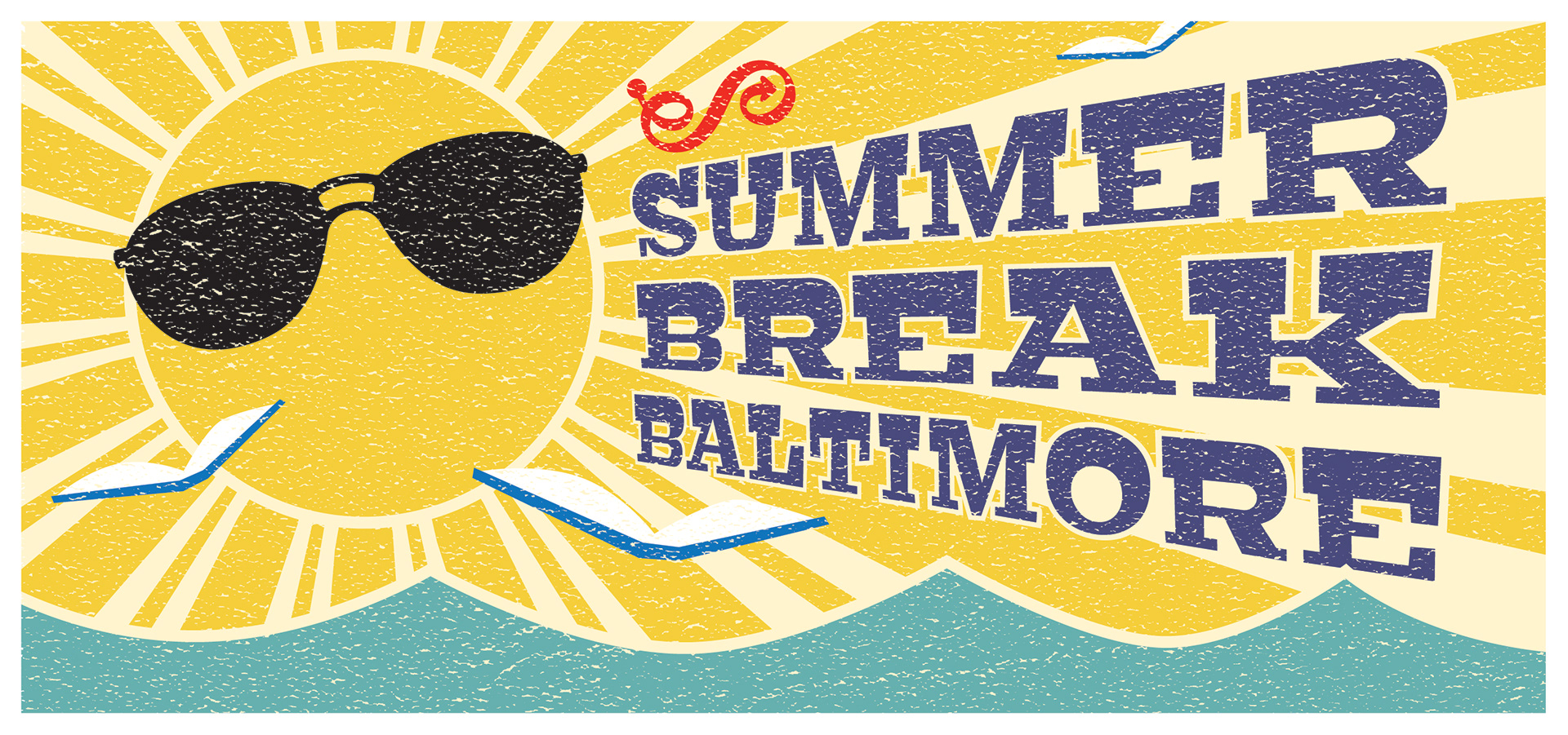 Vector illustration and design, logo rebrand for Enoch Pratt Free Library's summer reading program, 2020. Recipient of the John Cotton Dana Award from the American Library Association, 2020.