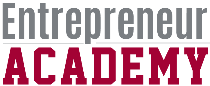 Logo design for Enoch Pratt Free Library's Entrepreneur Academy, 2019.