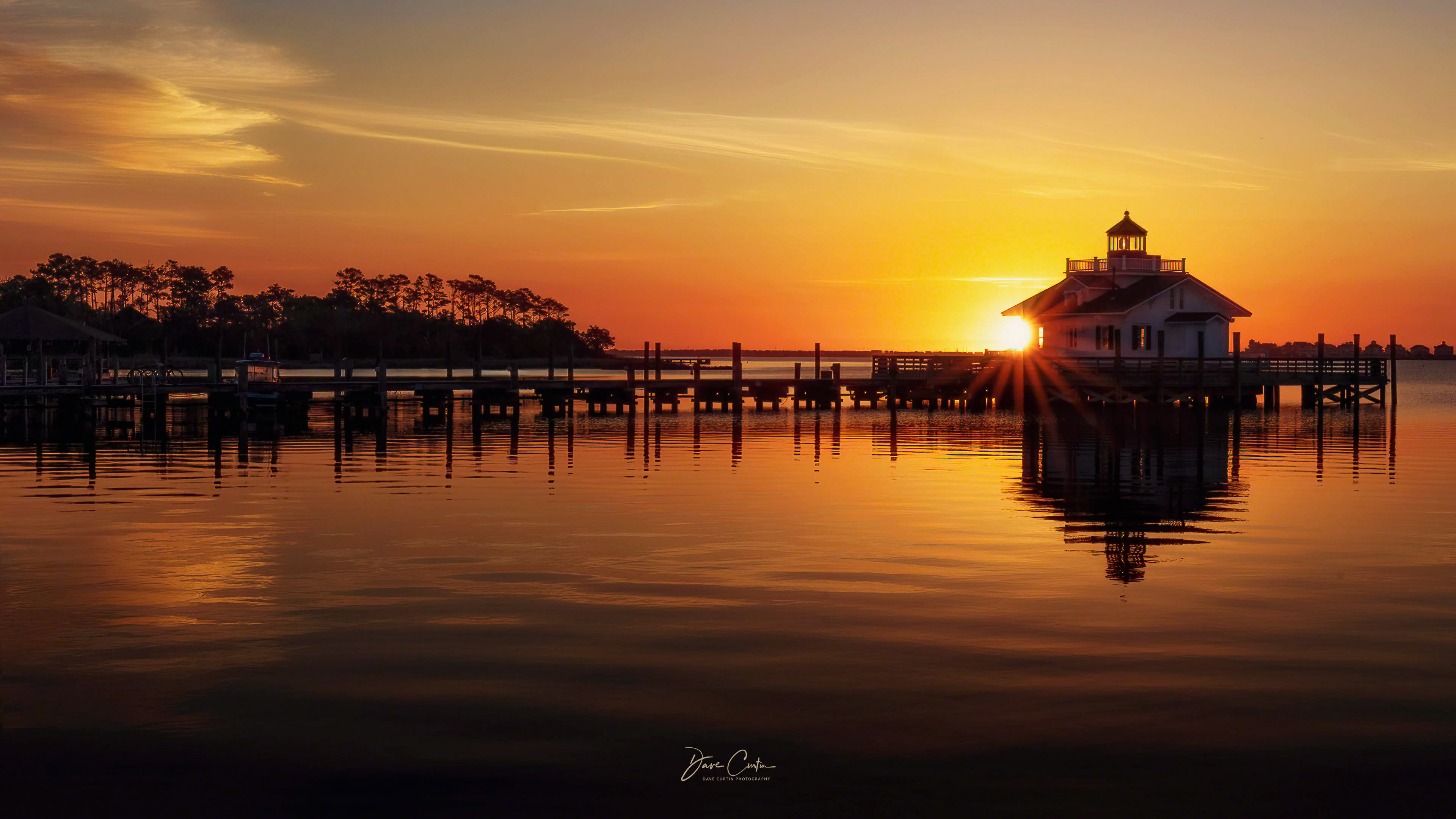 Sunrise at Roanoke Marshes