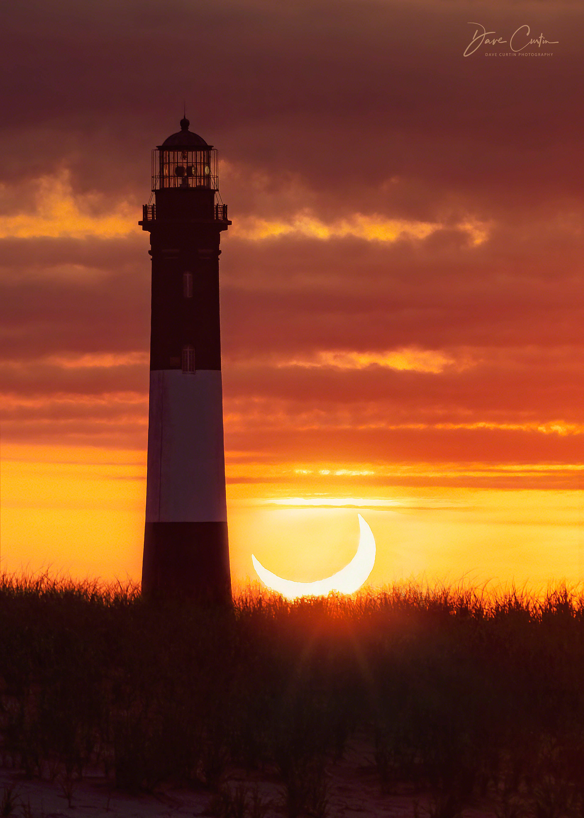 2021 Annular Solar Eclipse at Sunrise