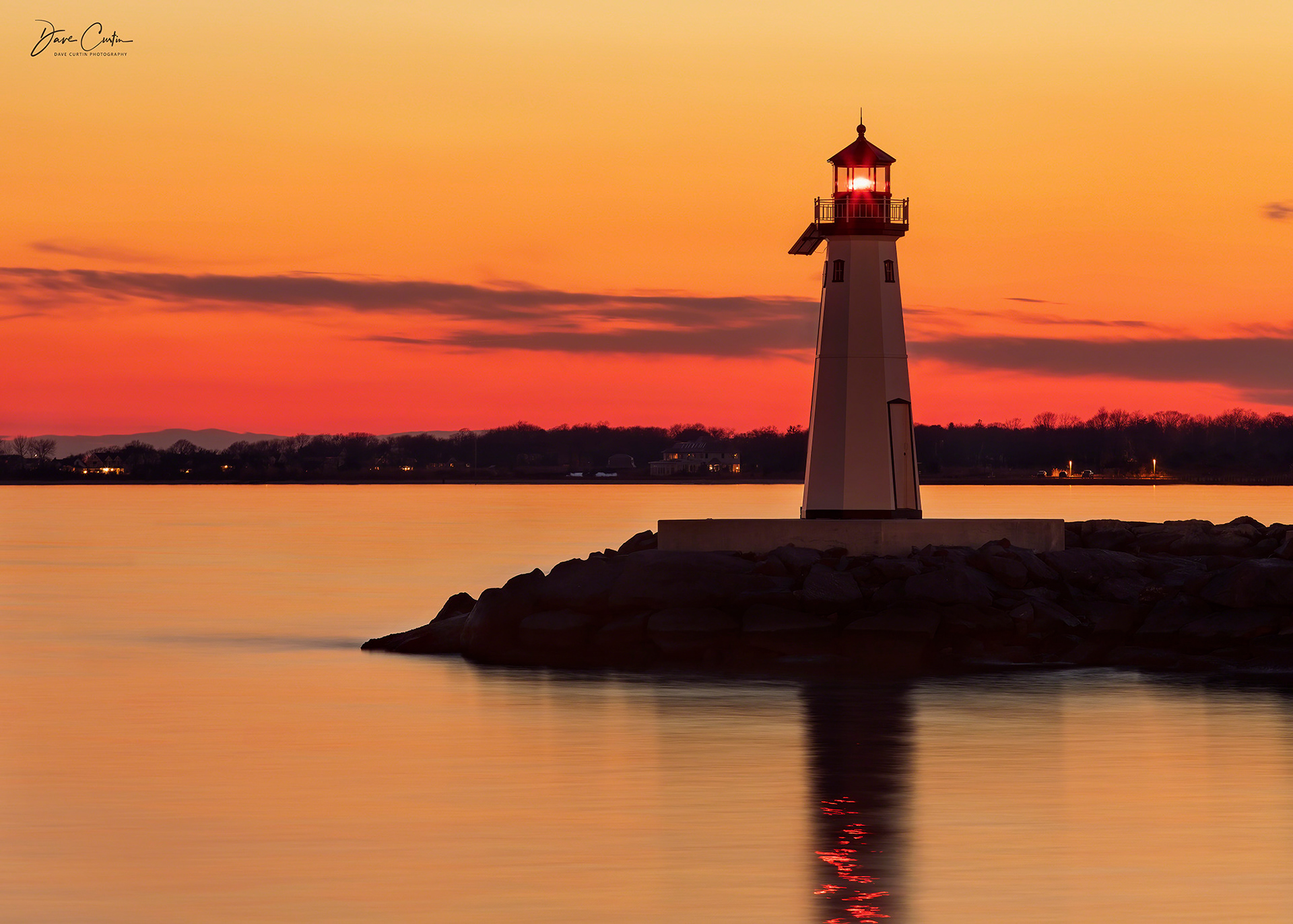 Sunset in Patchogue Bay