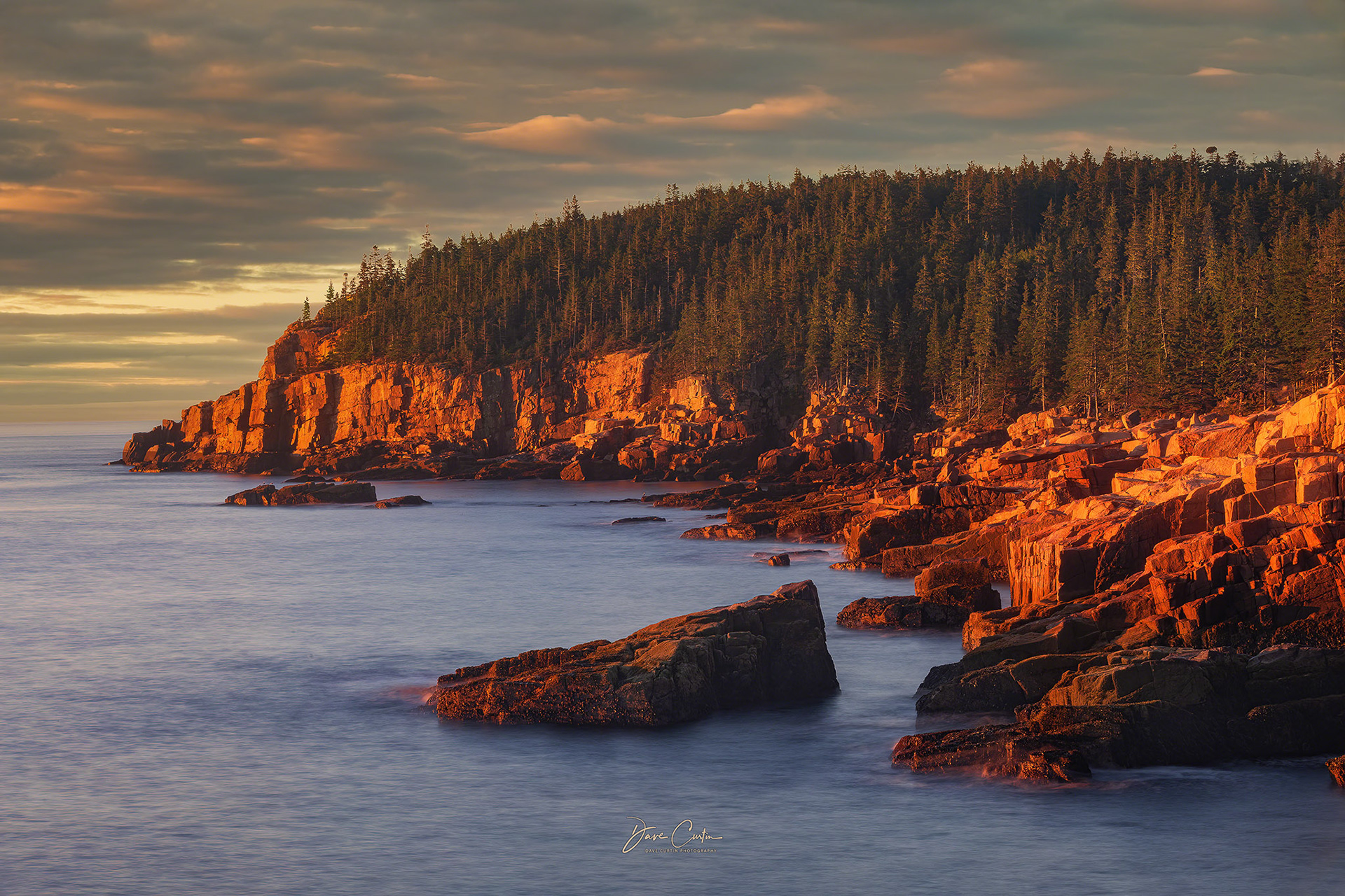 First Light at Otter Cliffs
