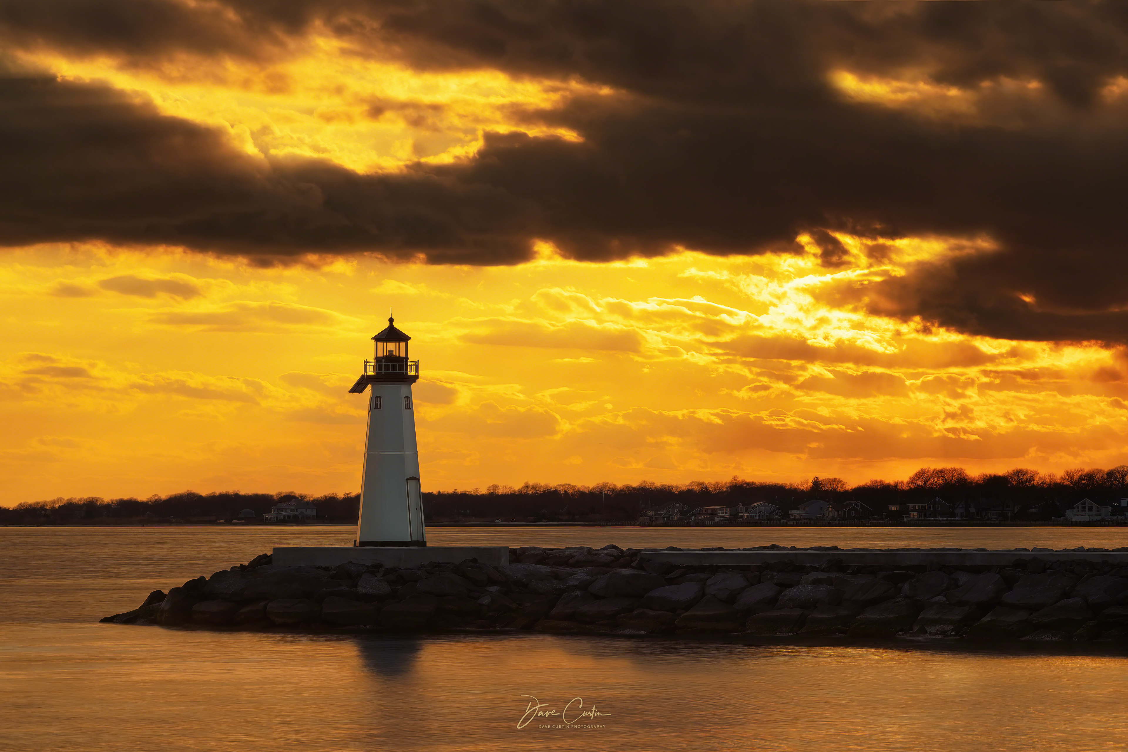 Golden Hour at the Sandspit Lighthouse