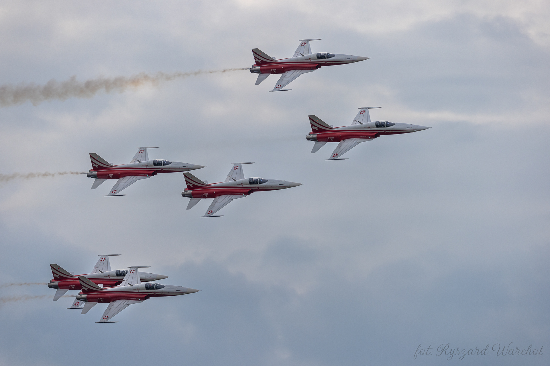 F-5 Tiger Patrouille Suisse  Swiss Air Force 
