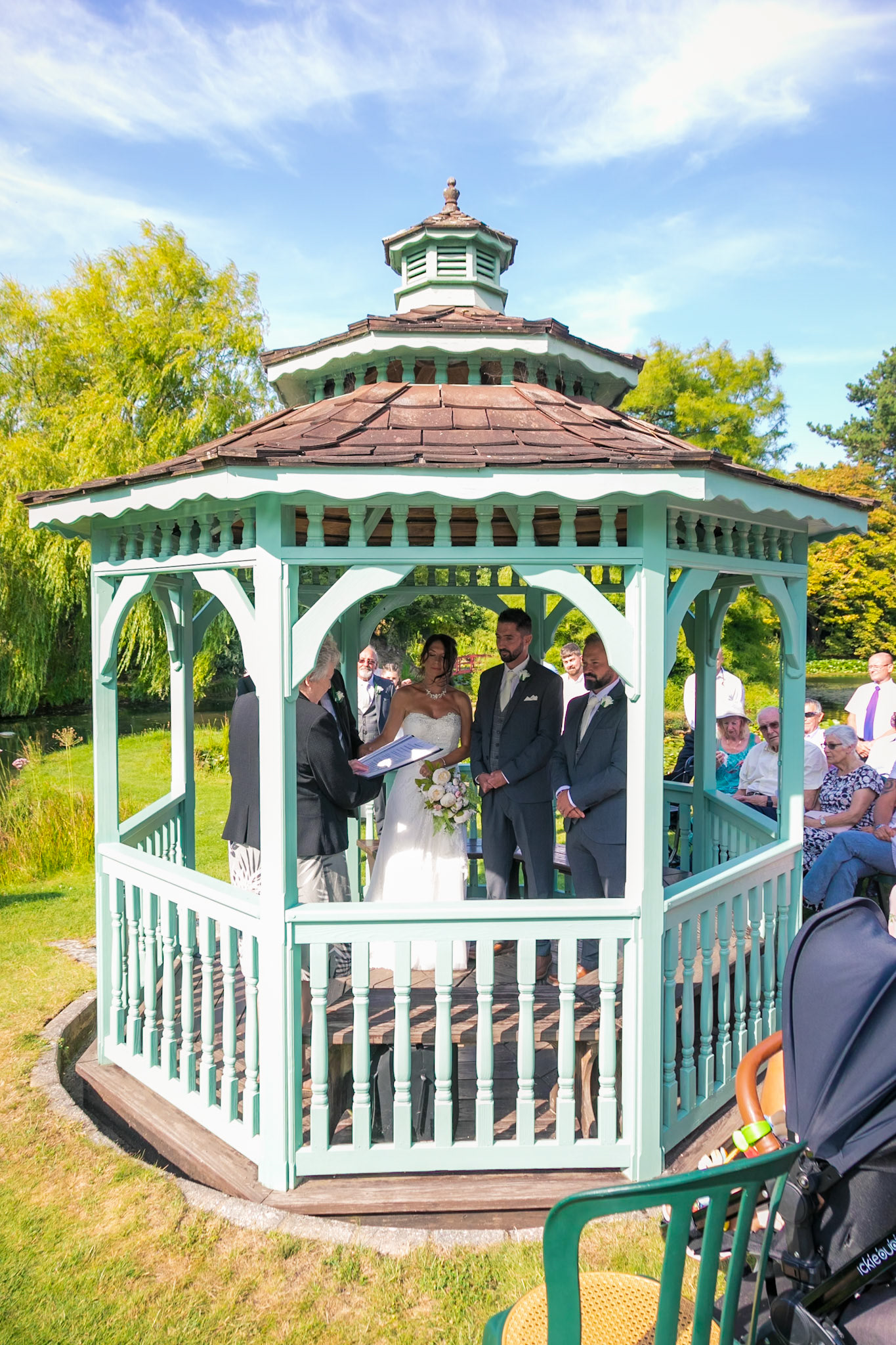 Bennetts Water Gardens Chickerell beautiful Wedding Venue