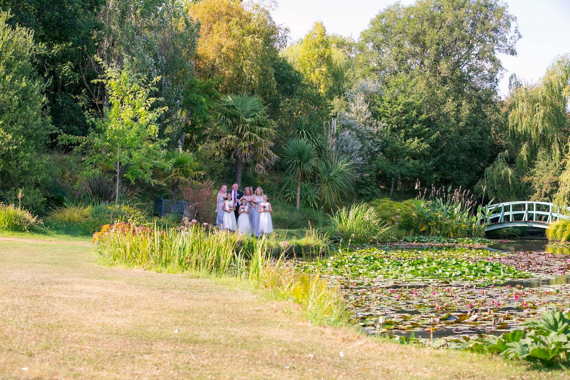 Bennetts Water Gardens Chickerell beautiful Wedding Venue
