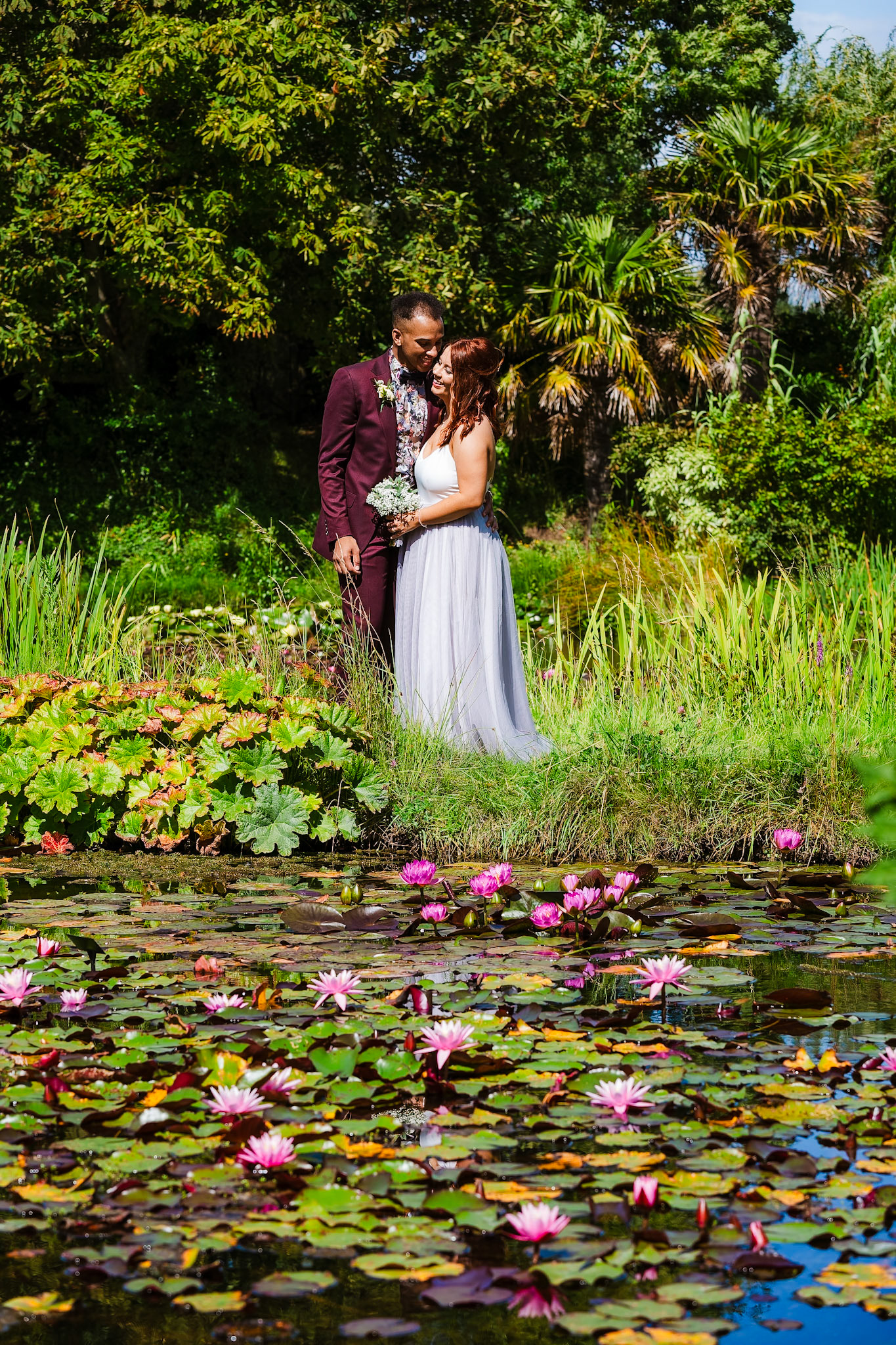 Bennetts Water Gardens Chickerell beautiful Wedding Venue