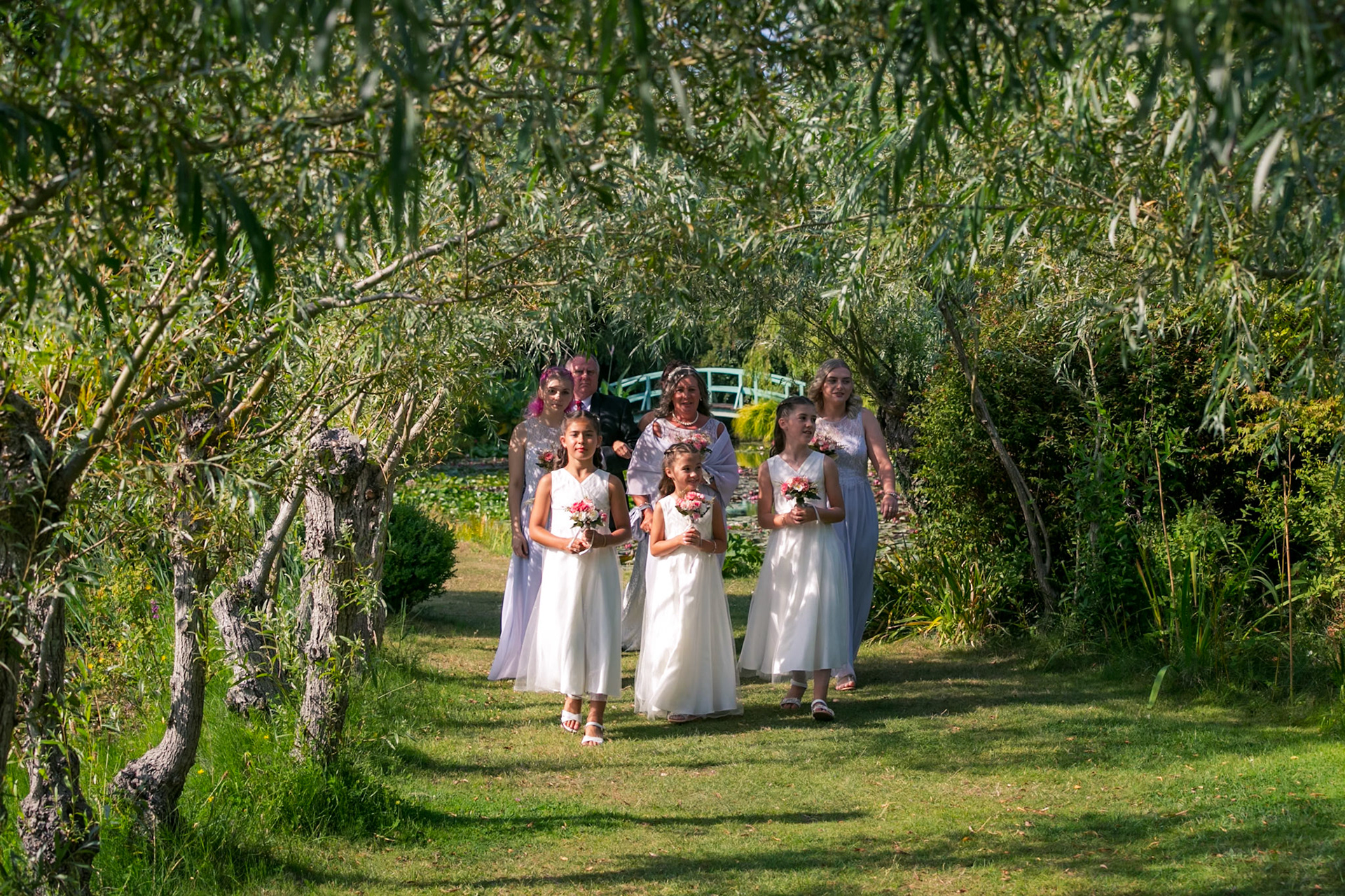 Bennetts Water Gardens Chickerell beautiful Wedding Venue