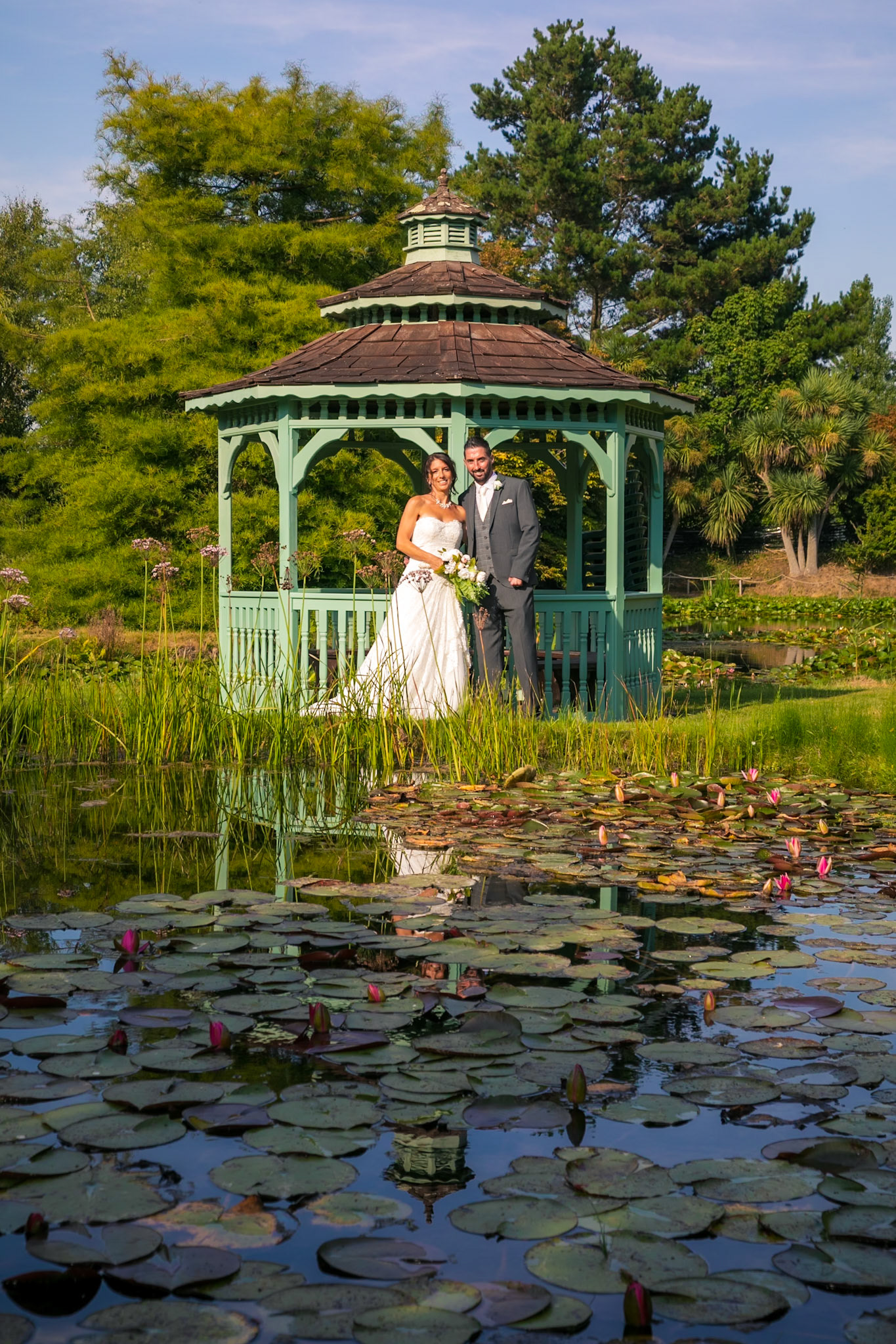 Bennetts Water Gardens Chickerell beautiful Wedding Venue