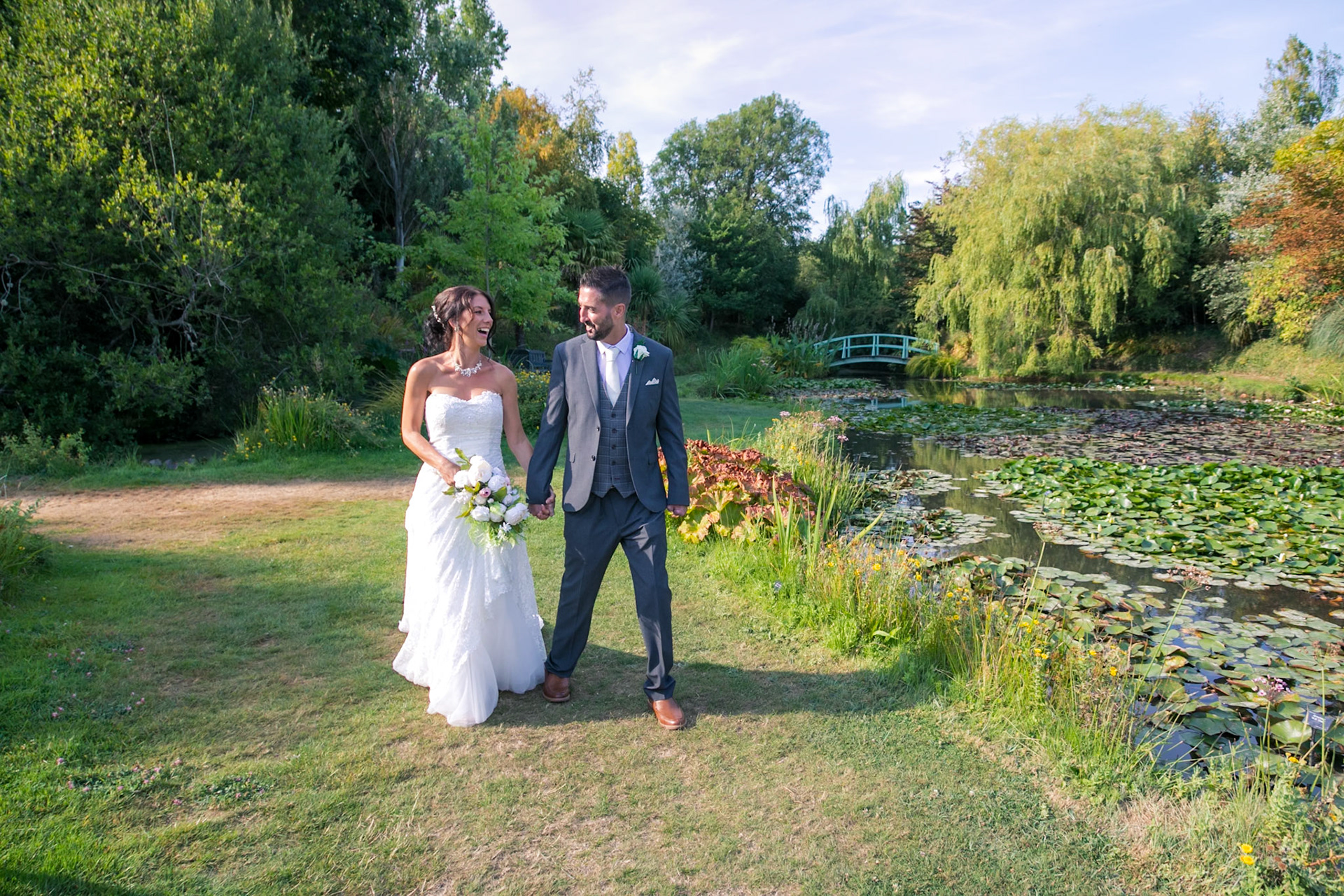 Bennetts Water Gardens Chickerell beautiful Wedding Venue