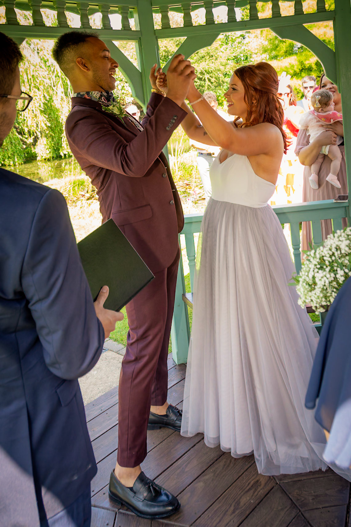 Bennetts Water Gardens Chickerell beautiful Wedding Venue